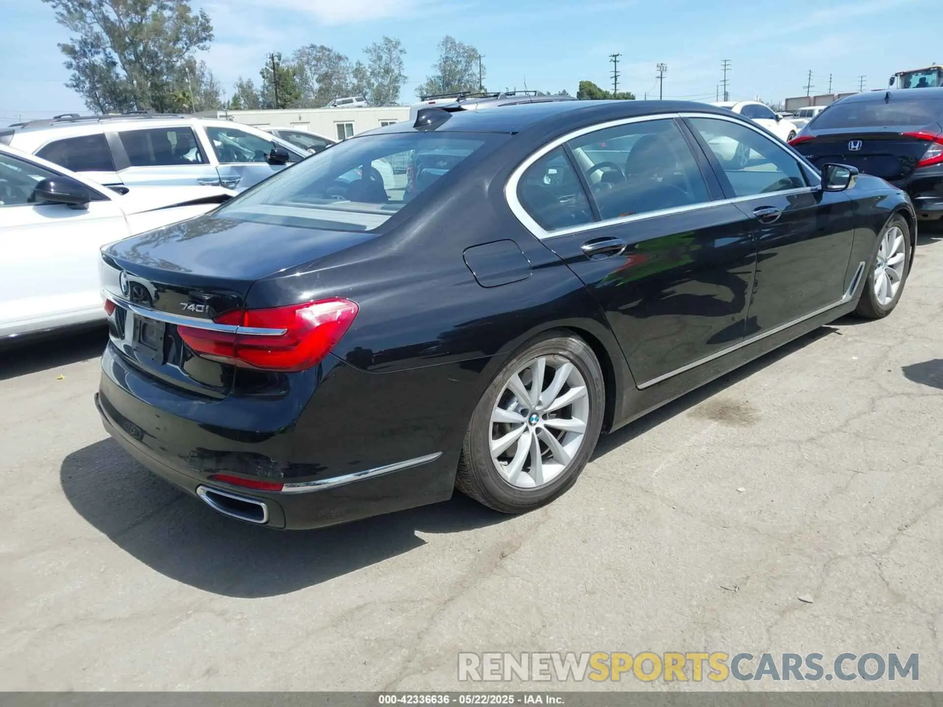 4 Photograph of a damaged car WBA7E2C56KB216989 BMW 740I 2019