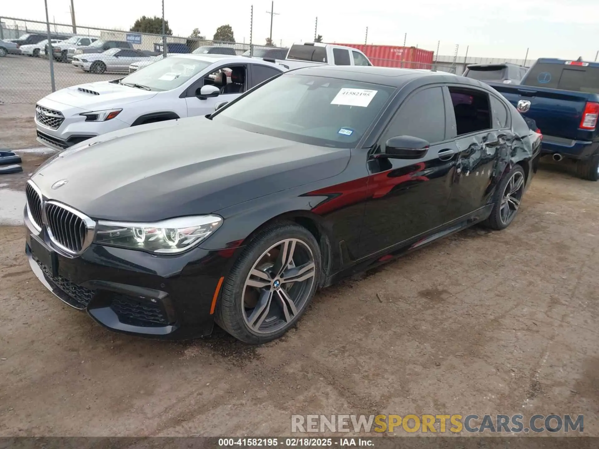 2 Photograph of a damaged car WBA7E2C57KB218542 BMW 740I 2019