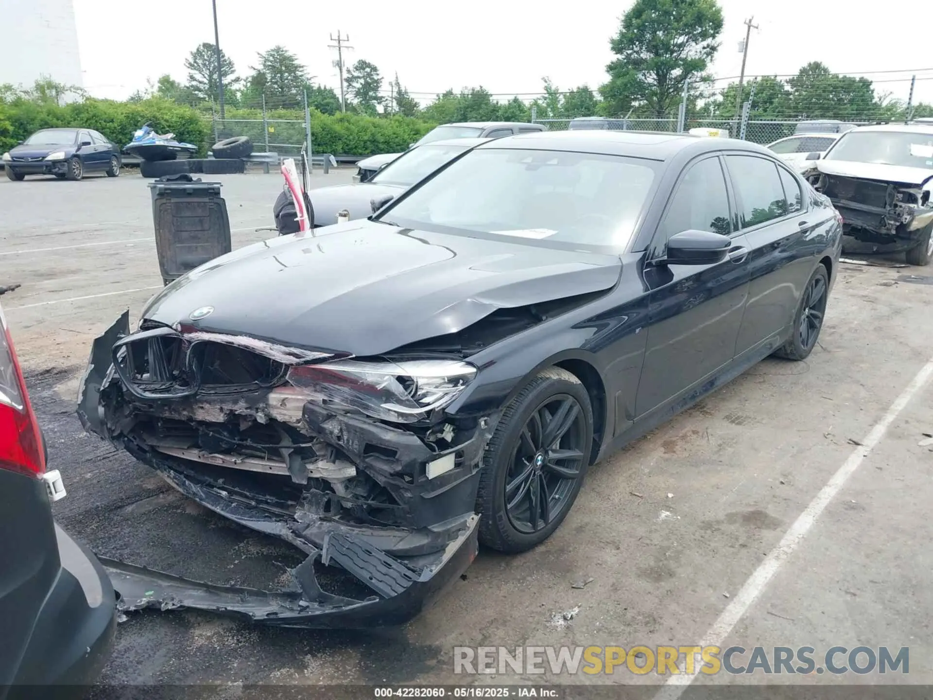 6 Photograph of a damaged car WBA7E4C54KGV28663 BMW 740I 2019