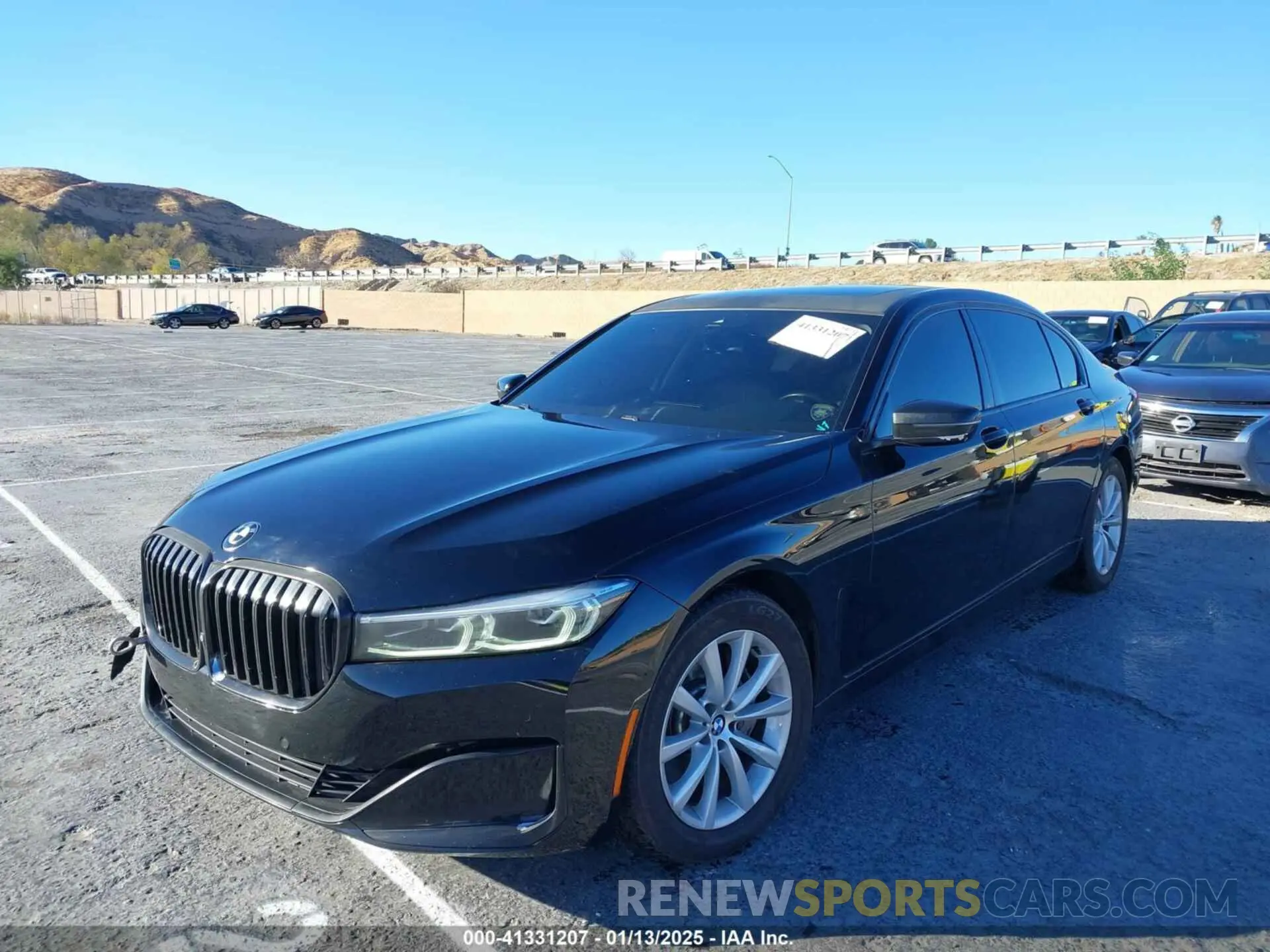 2 Photograph of a damaged car WBA7T4C06LGF97420 BMW 740I 2020