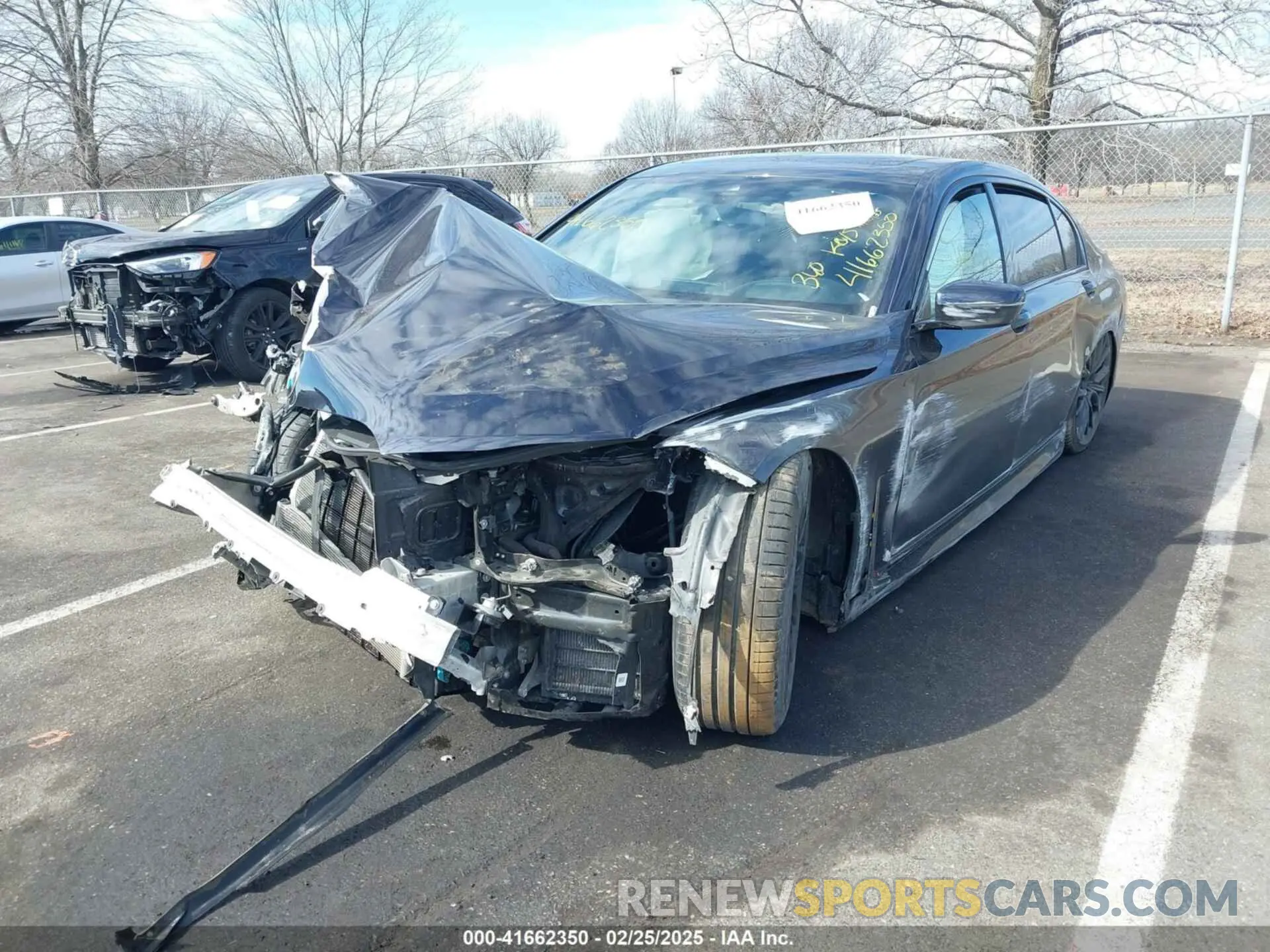 2 Photograph of a damaged car WBA7T2C03MCF58569 BMW 740I 2021