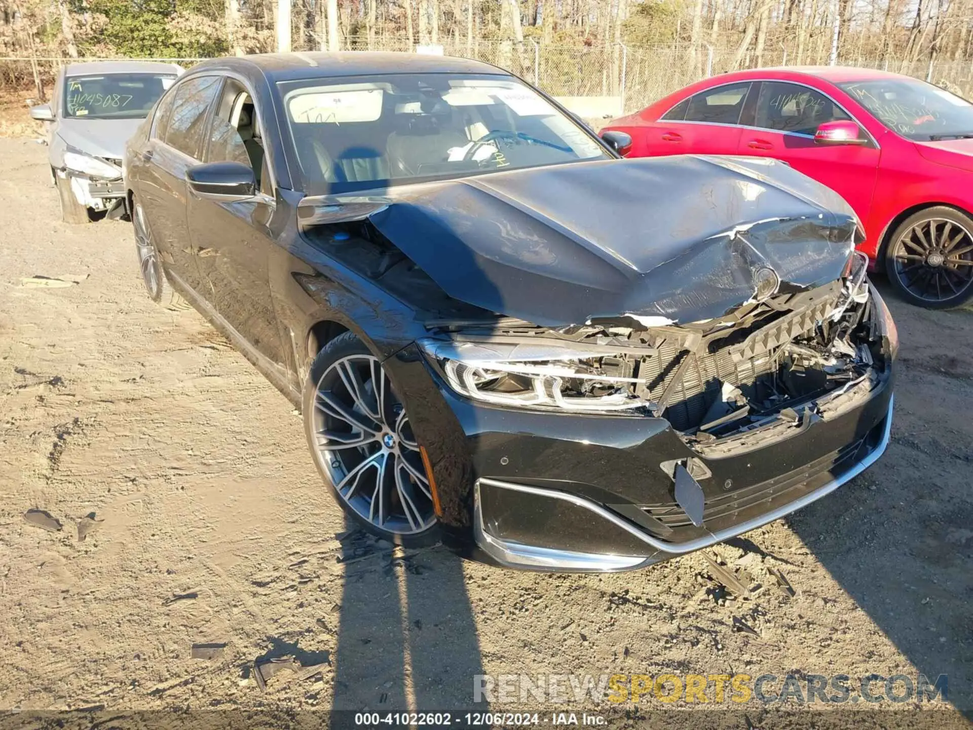 1 Photograph of a damaged car WBA7T2C03MCF93306 BMW 740I 2021