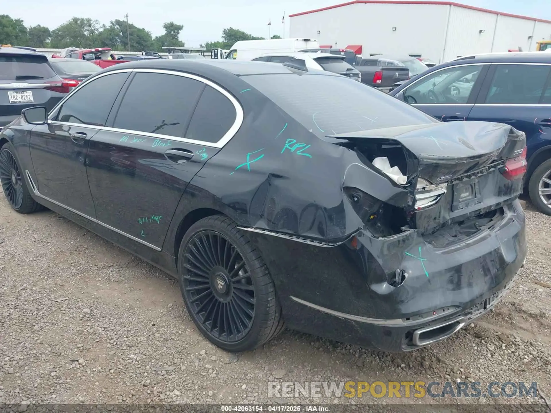 3 Photograph of a damaged car WBA7F2C53KB239983 BMW 750I 2019