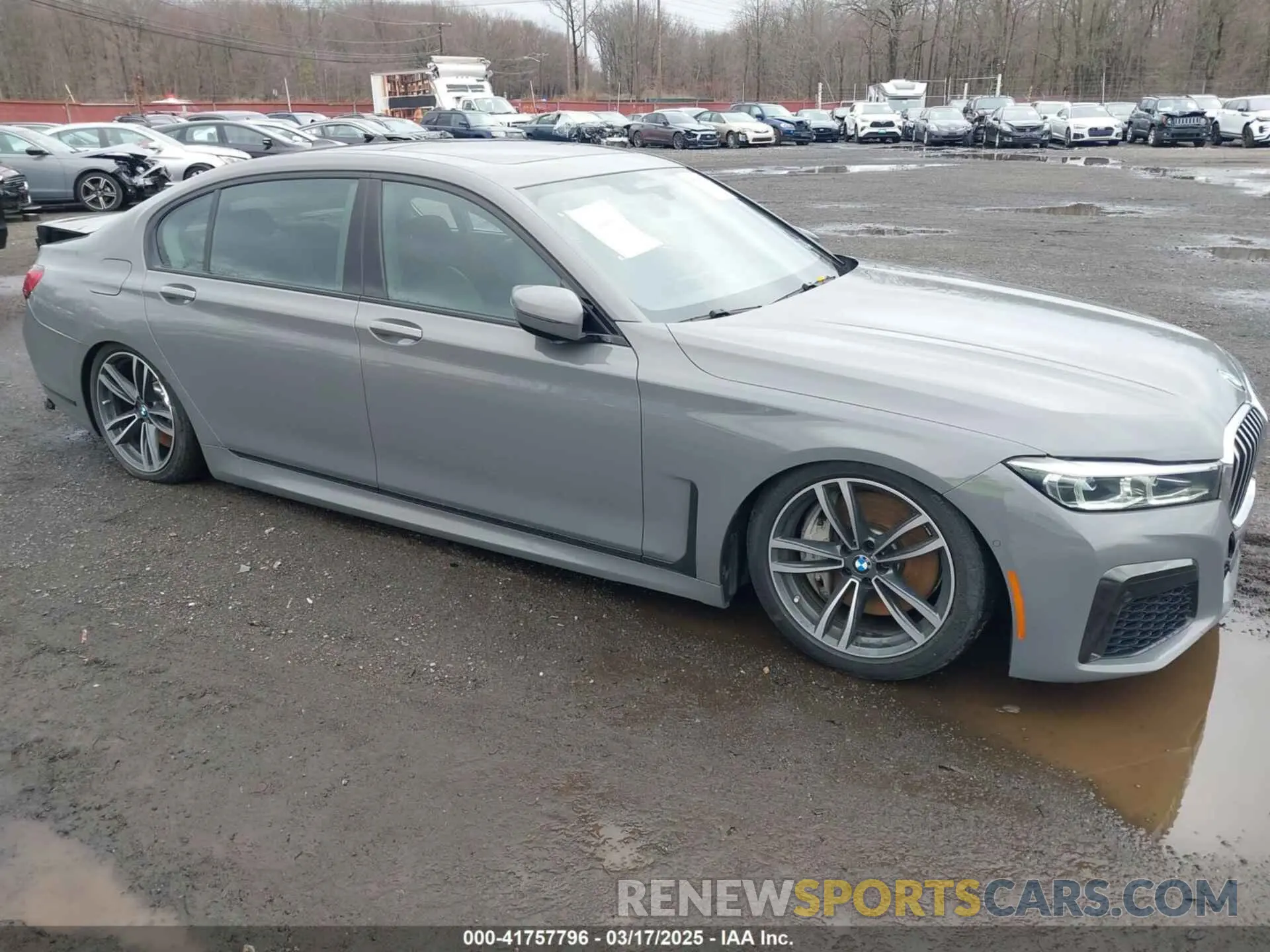 1 Photograph of a damaged car WBA7U2C04LGM27104 BMW 750I 2020