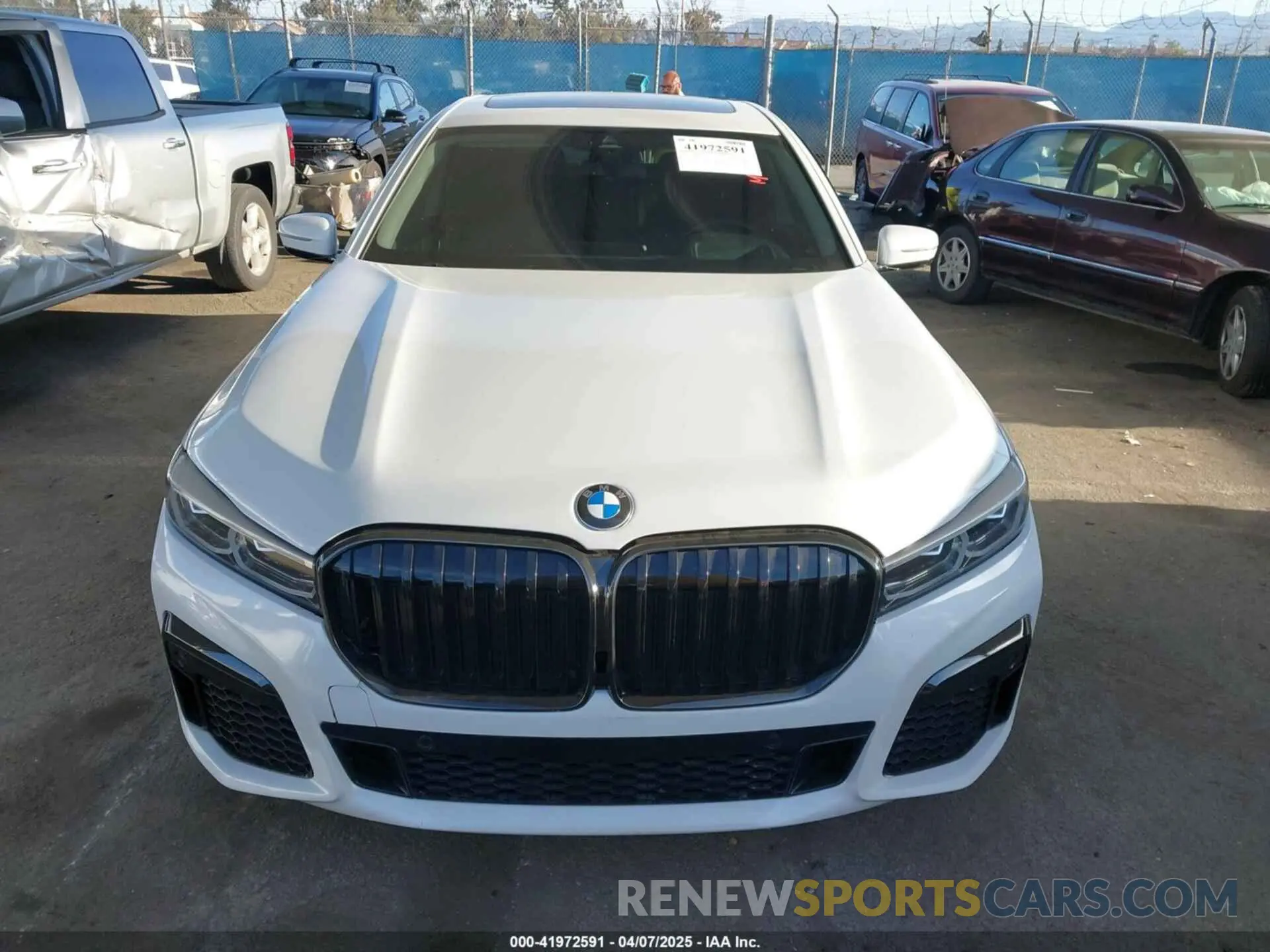 12 Photograph of a damaged car WBA7U2C07LGM26660 BMW 750I 2020