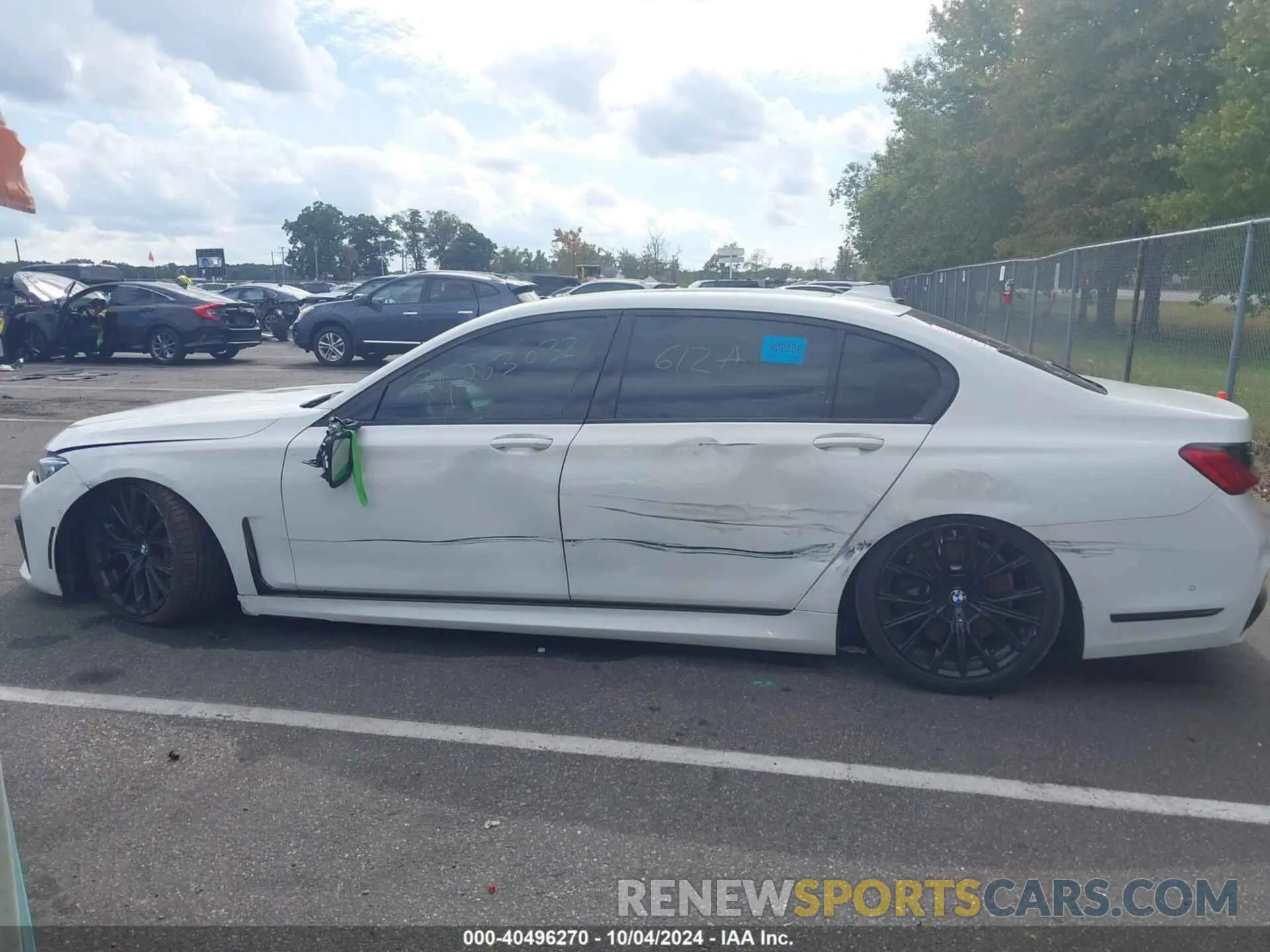 14 Photograph of a damaged car WBA7U2C0XLGM26880 BMW 750I 2020