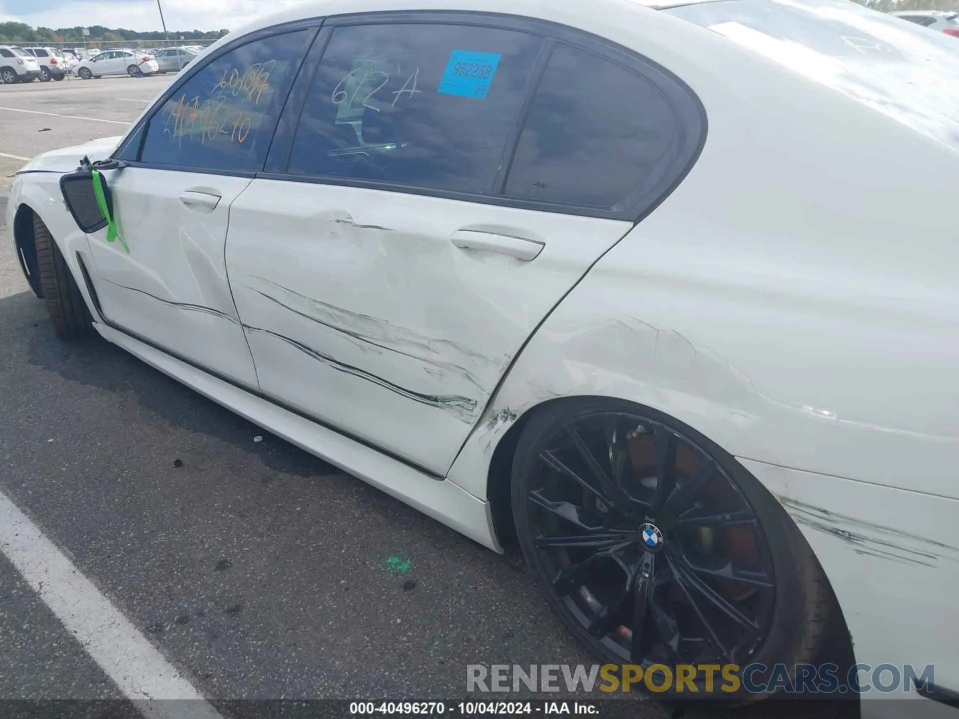 19 Photograph of a damaged car WBA7U2C0XLGM26880 BMW 750I 2020