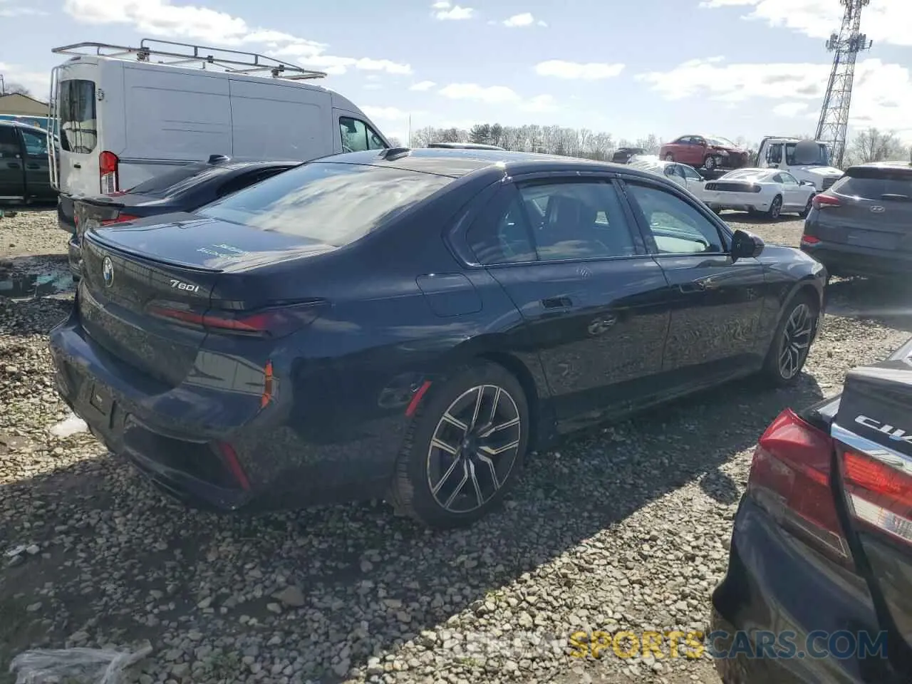 3 Photograph of a damaged car WBA33EJ02PCM26276 BMW 760 XI 2023