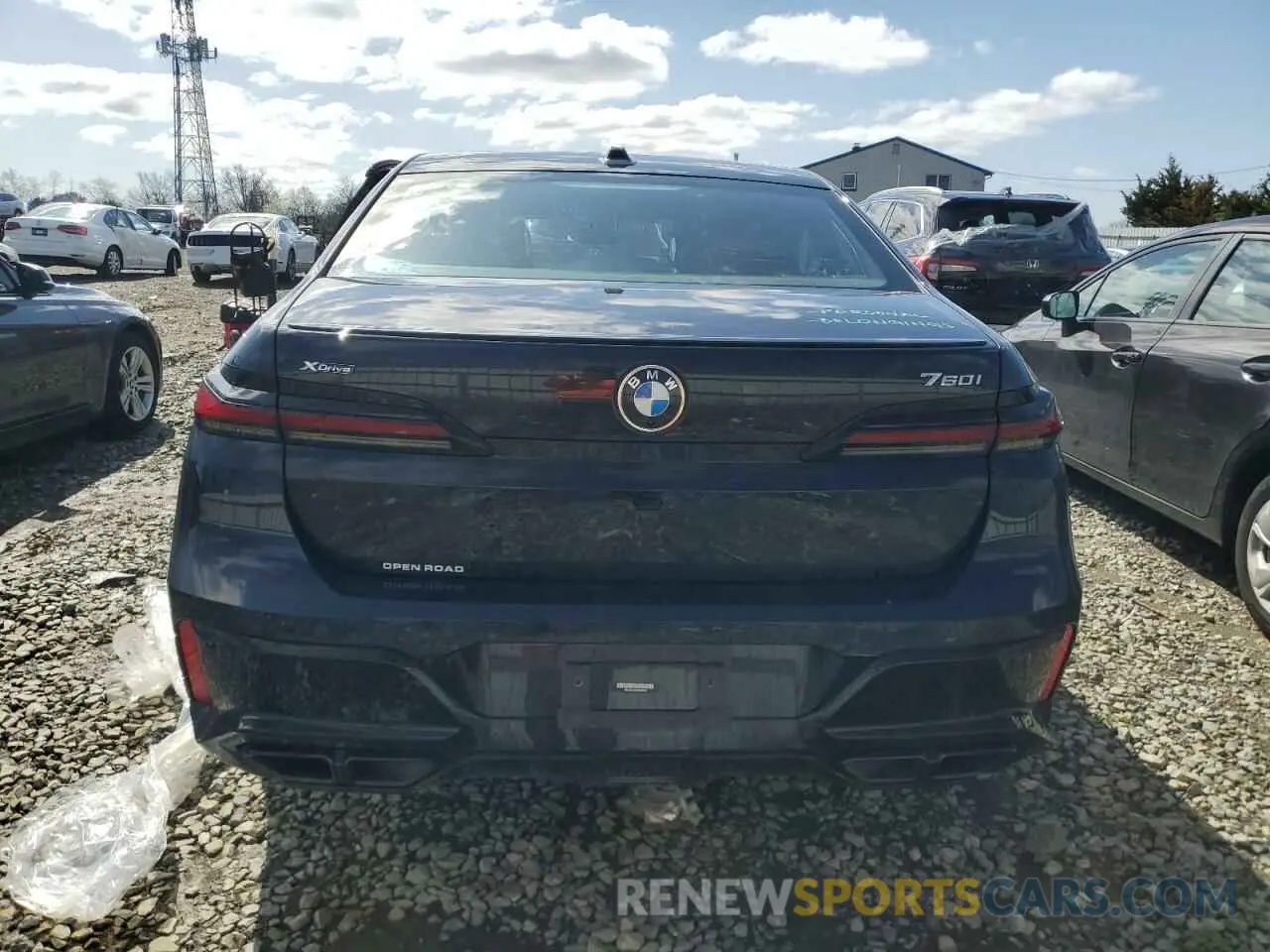6 Photograph of a damaged car WBA33EJ02PCM26276 BMW 760 XI 2023