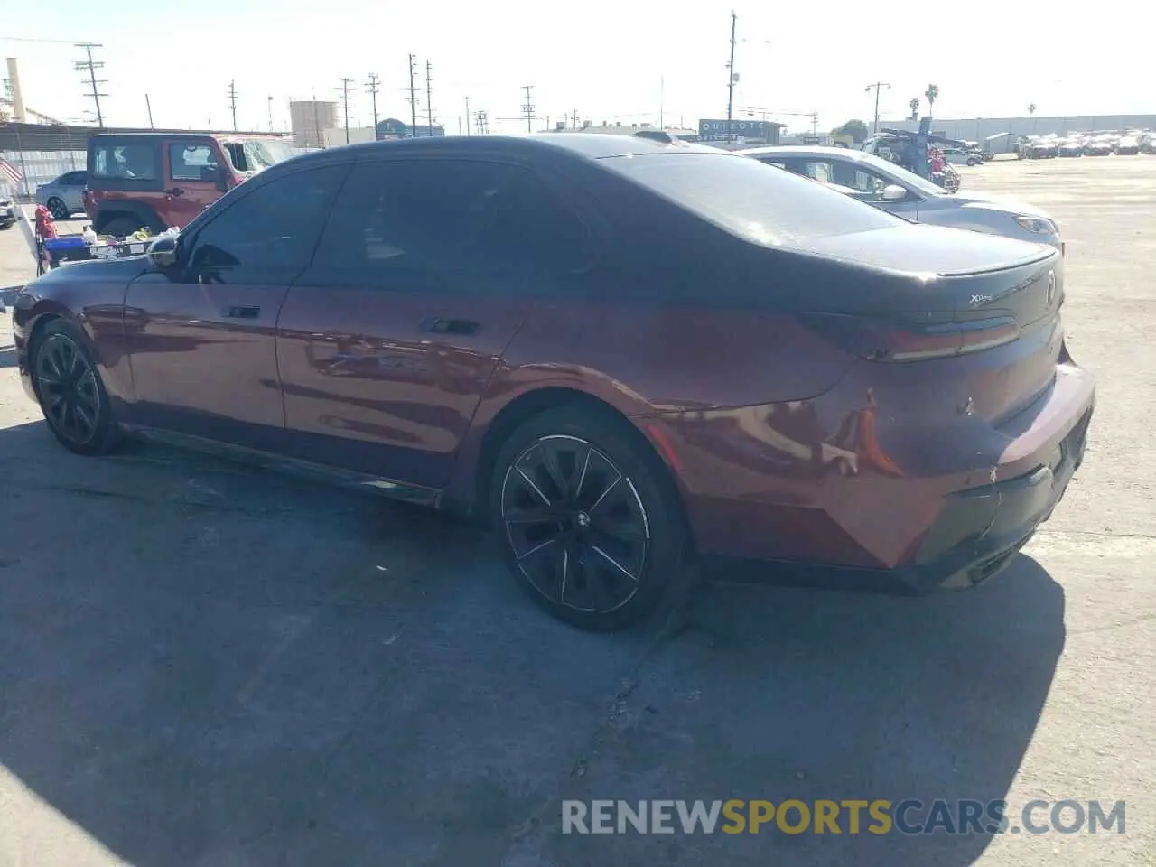 2 Photograph of a damaged car WBA33EJ09PCM11421 BMW 760 XI 2023