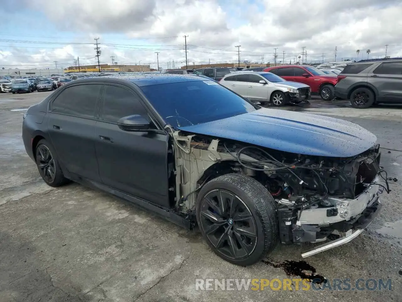 4 Photograph of a damaged car WBA33EJ01RCR24066 BMW 760 XI 2024