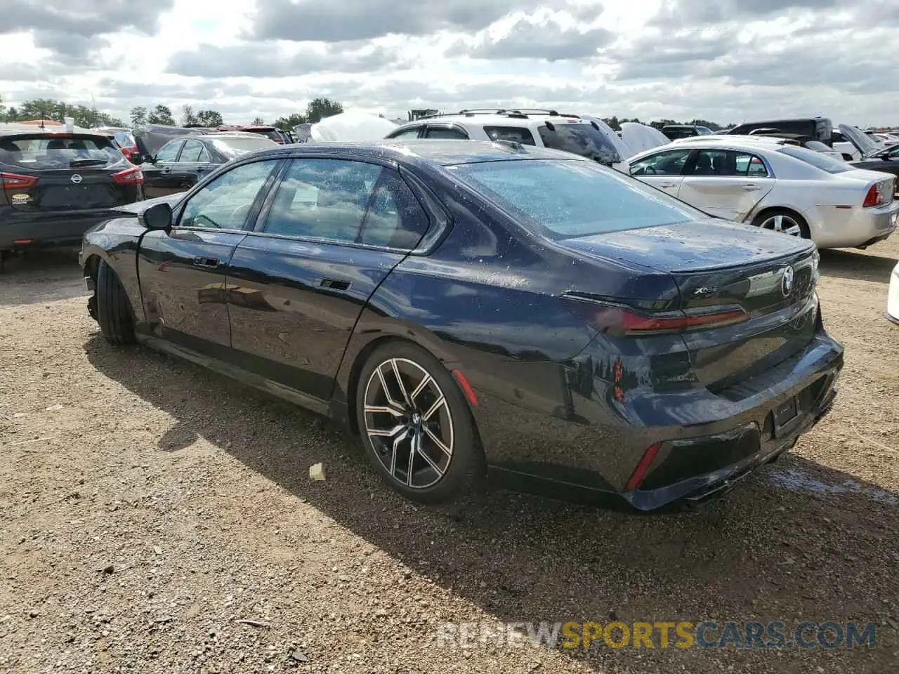2 Photograph of a damaged car WBA33EJ06RCR25522 BMW 760 XI 2024