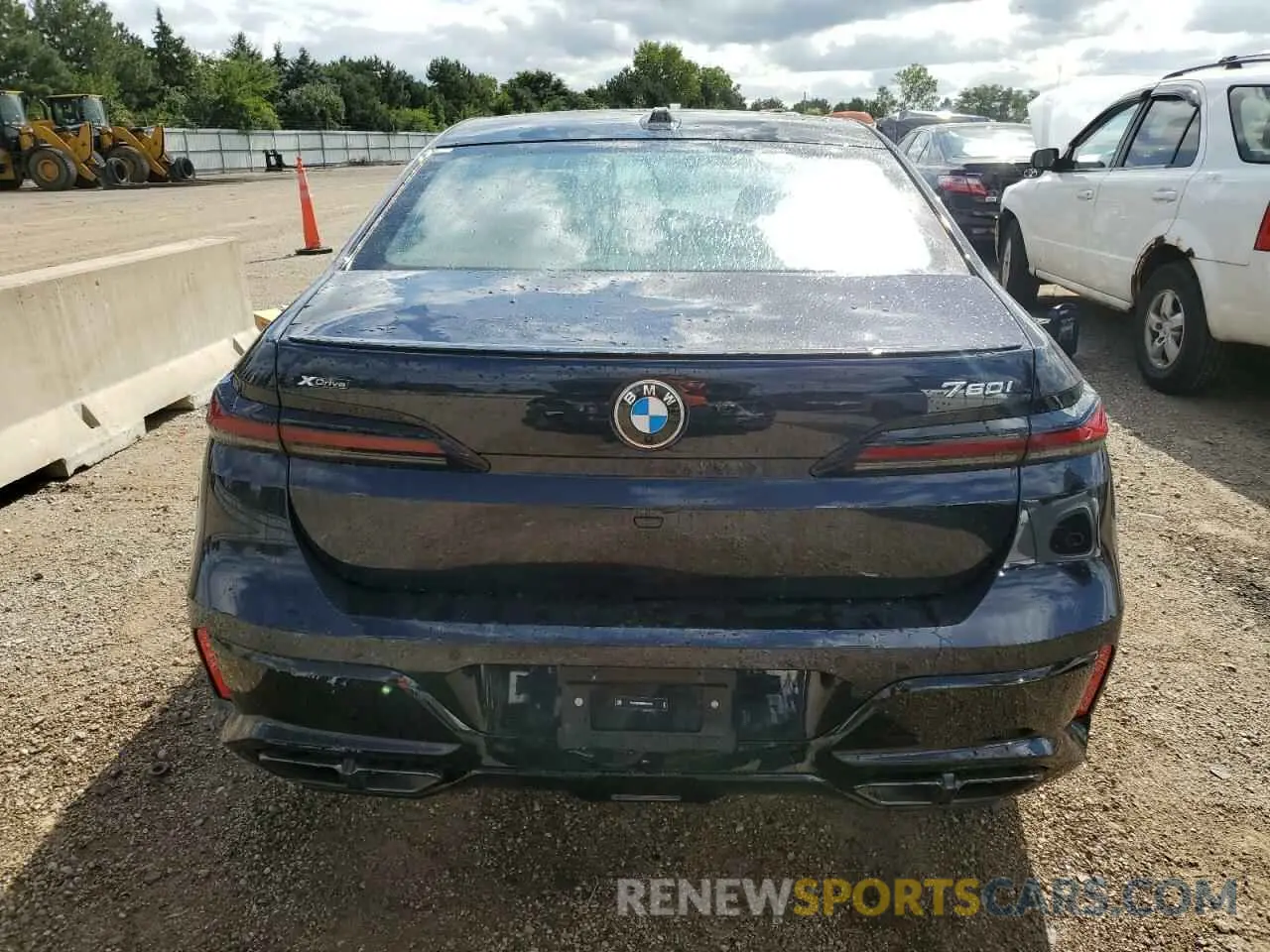 6 Photograph of a damaged car WBA33EJ06RCR25522 BMW 760 XI 2024
