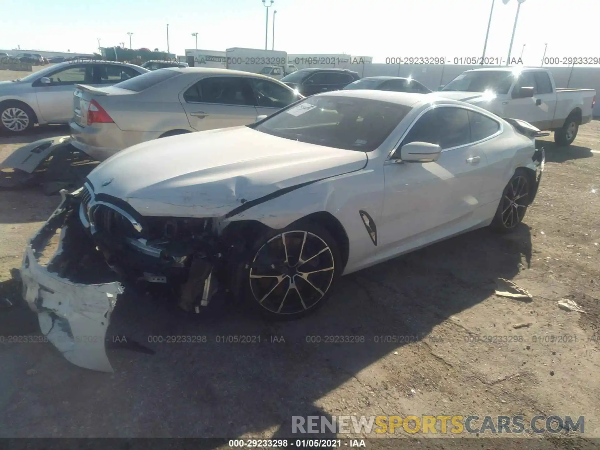 2 Photograph of a damaged car WBABC4C53KBU96852 BMW 8 SERIES 2019