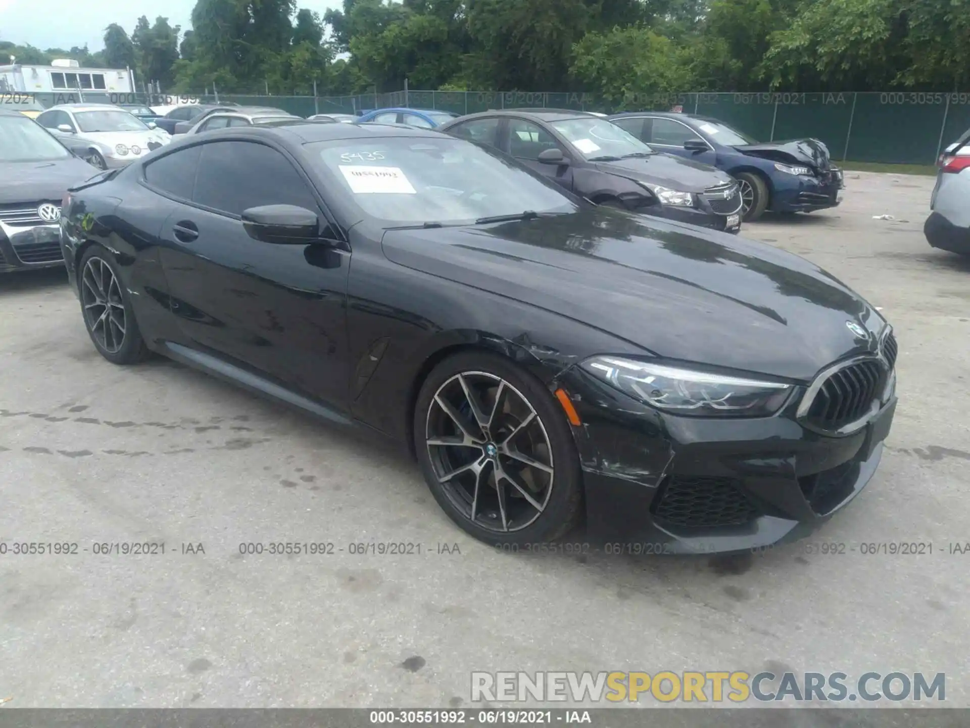 1 Photograph of a damaged car WBABC4C54KBU95435 BMW 8 SERIES 2019