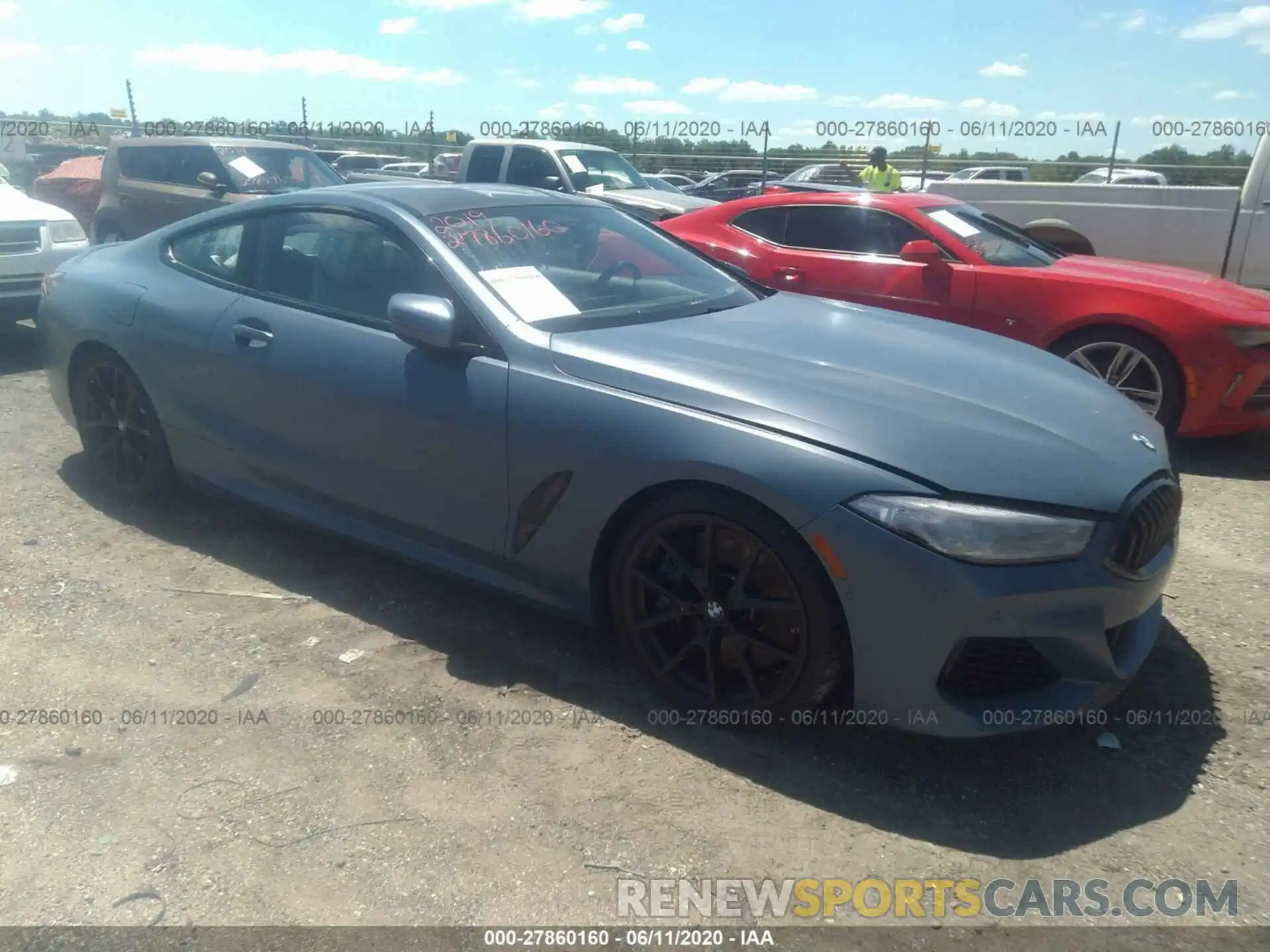 1 Photograph of a damaged car WBABC4C54KBU96486 BMW 8 SERIES 2019