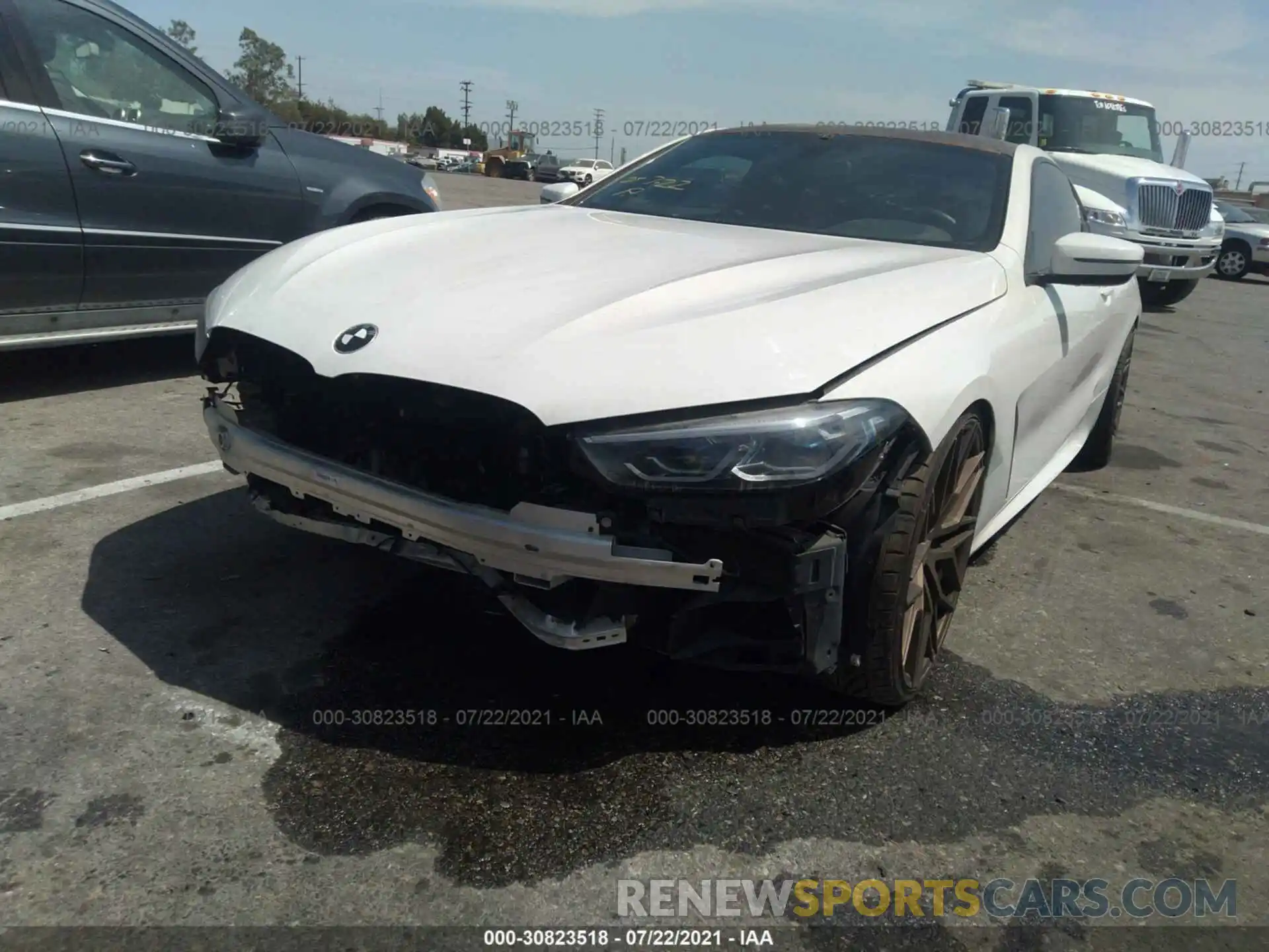 6 Photograph of a damaged car WBABC4C59KBU96726 BMW 8 SERIES 2019