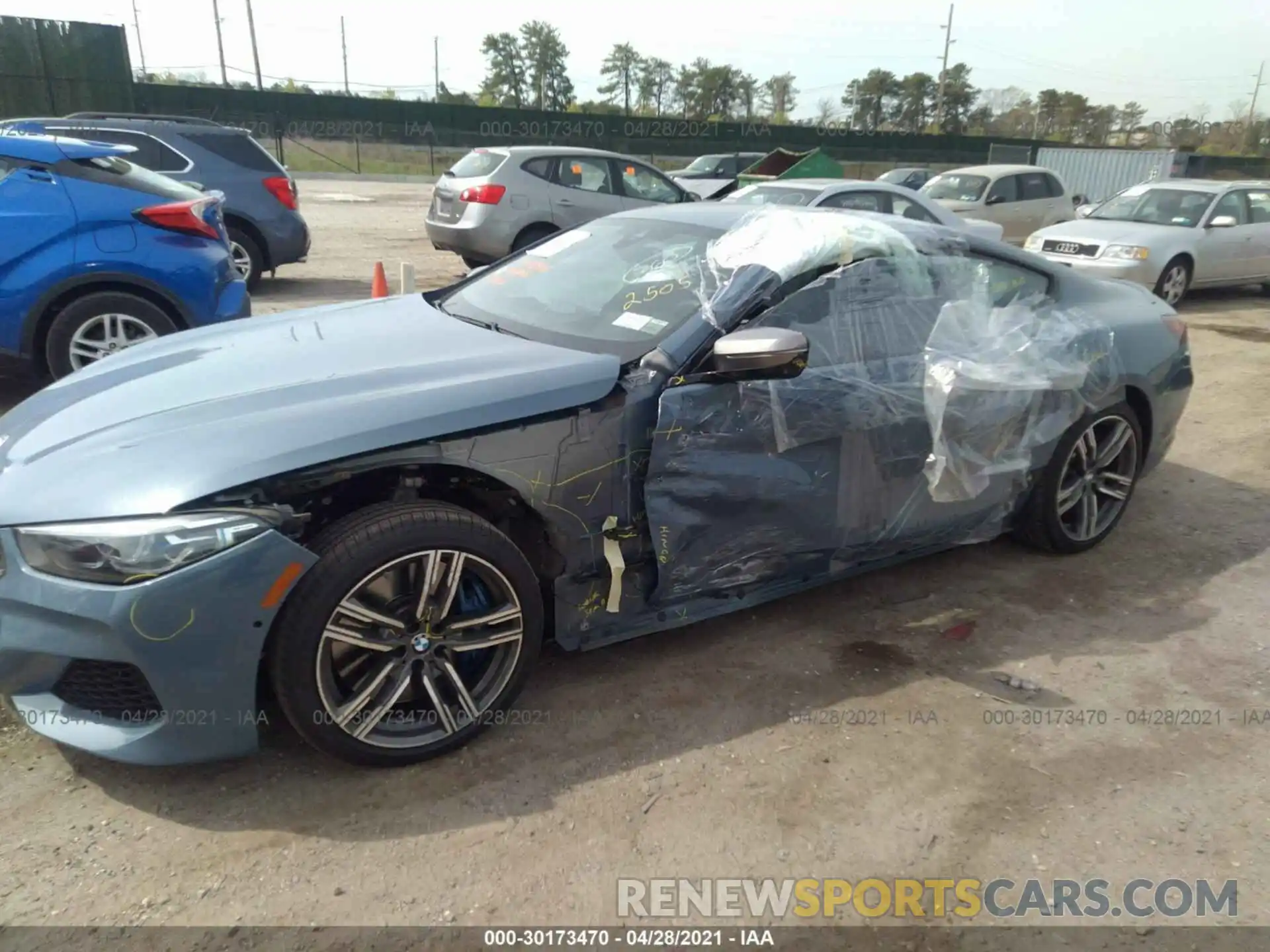 6 Photograph of a damaged car WBABC4C5XKBU95763 BMW 8 SERIES 2019