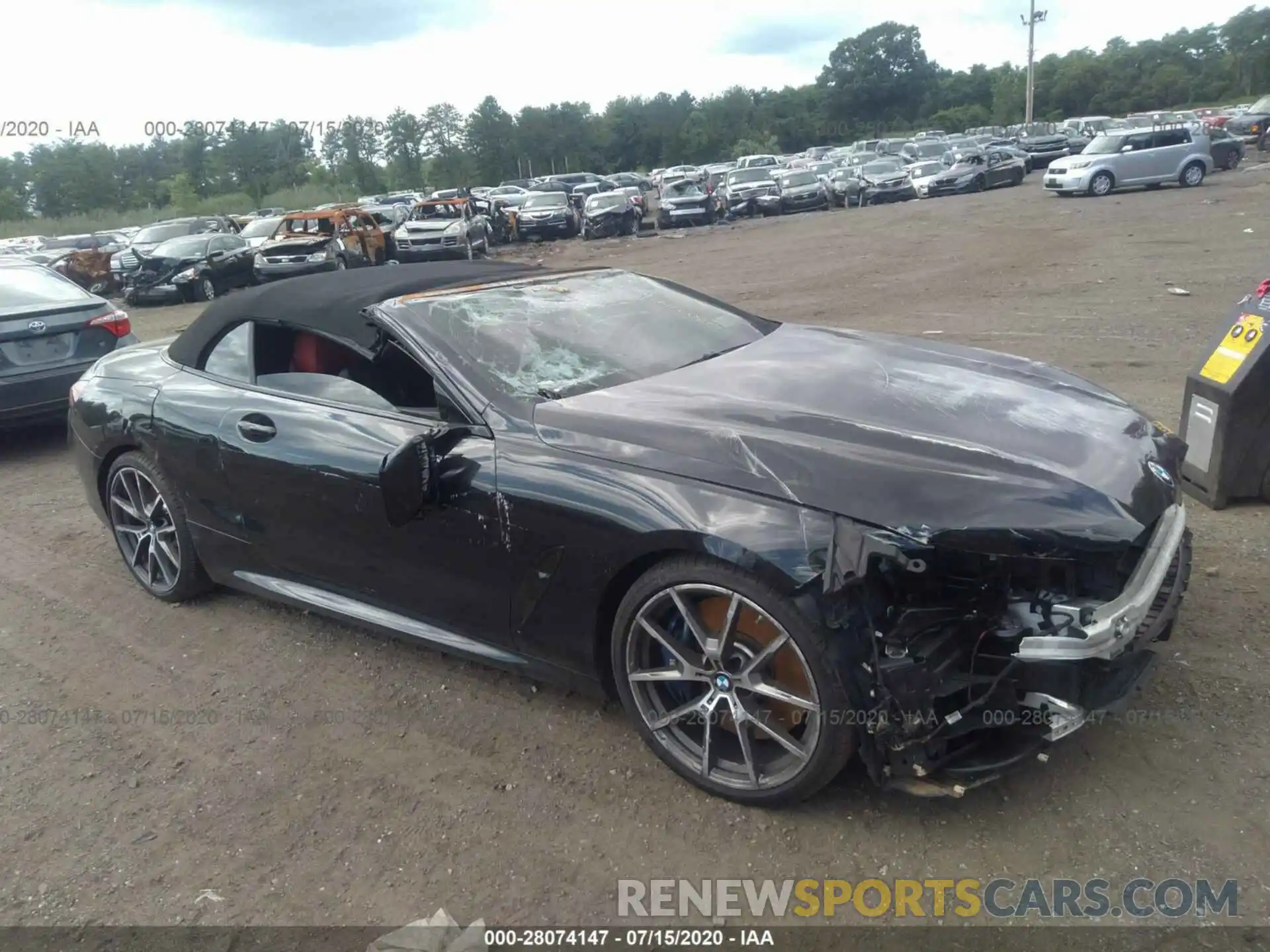 1 Photograph of a damaged car WBAFY4C50KBX29377 BMW 8 SERIES 2019