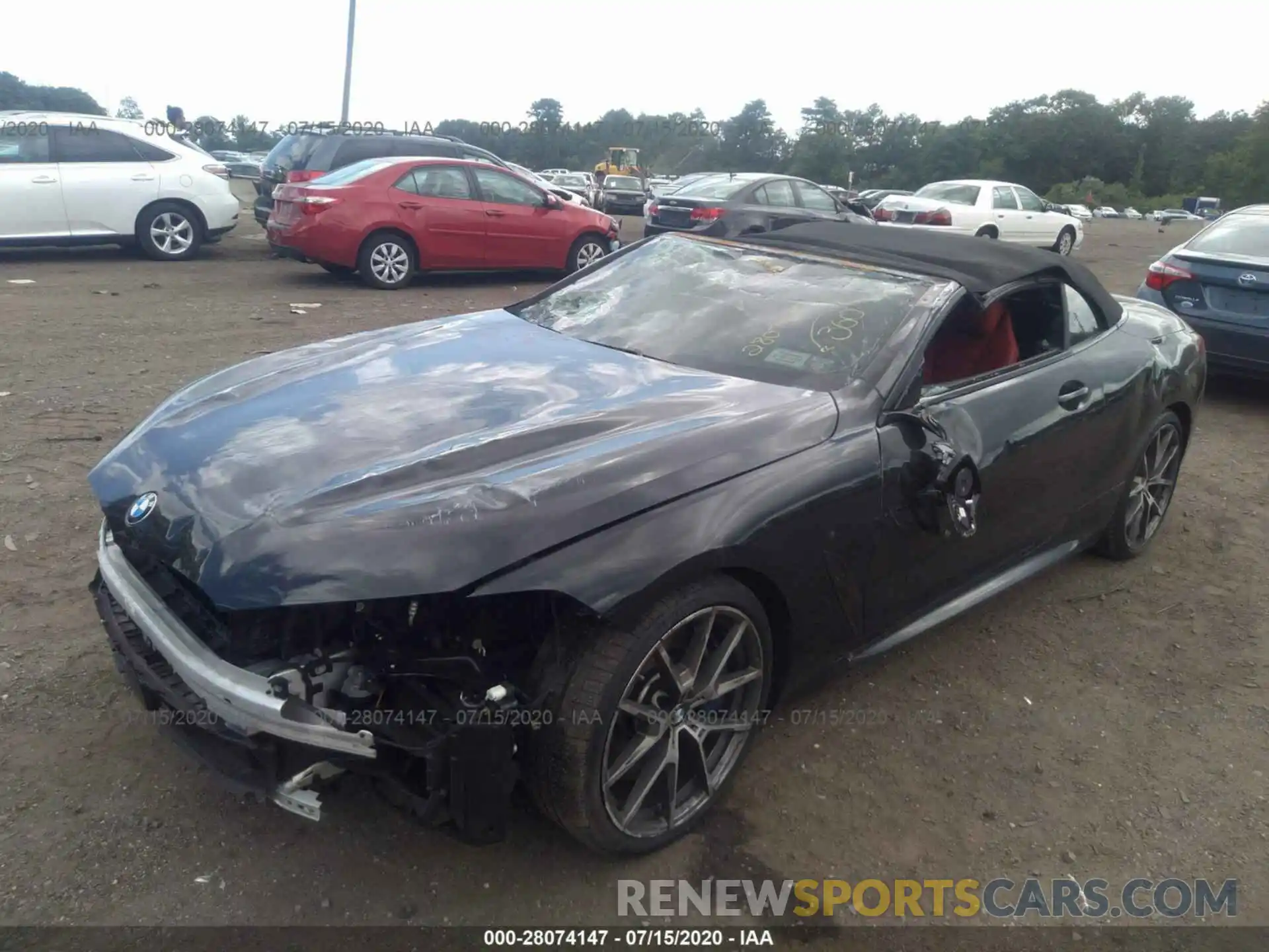 2 Photograph of a damaged car WBAFY4C50KBX29377 BMW 8 SERIES 2019