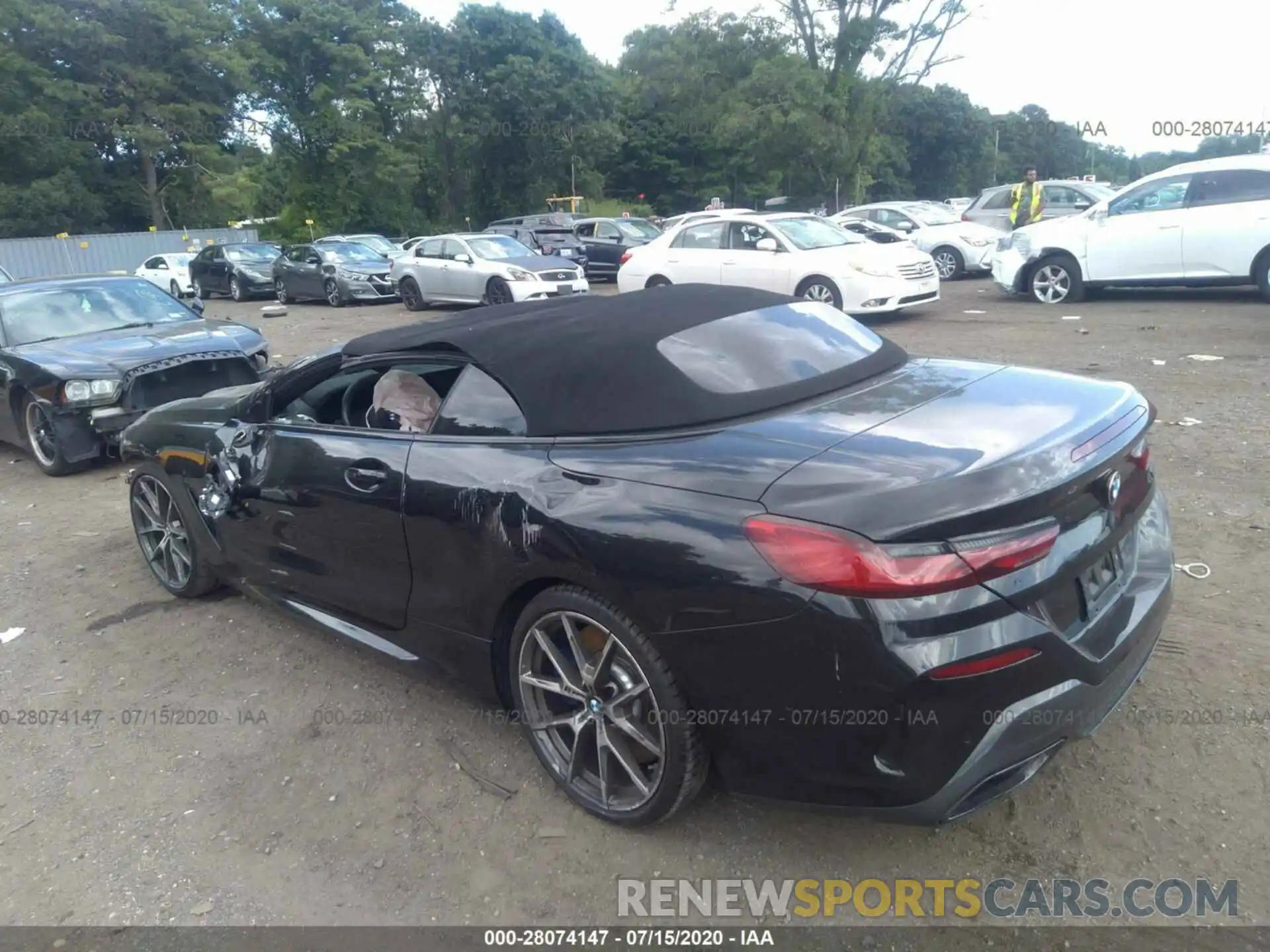 3 Photograph of a damaged car WBAFY4C50KBX29377 BMW 8 SERIES 2019