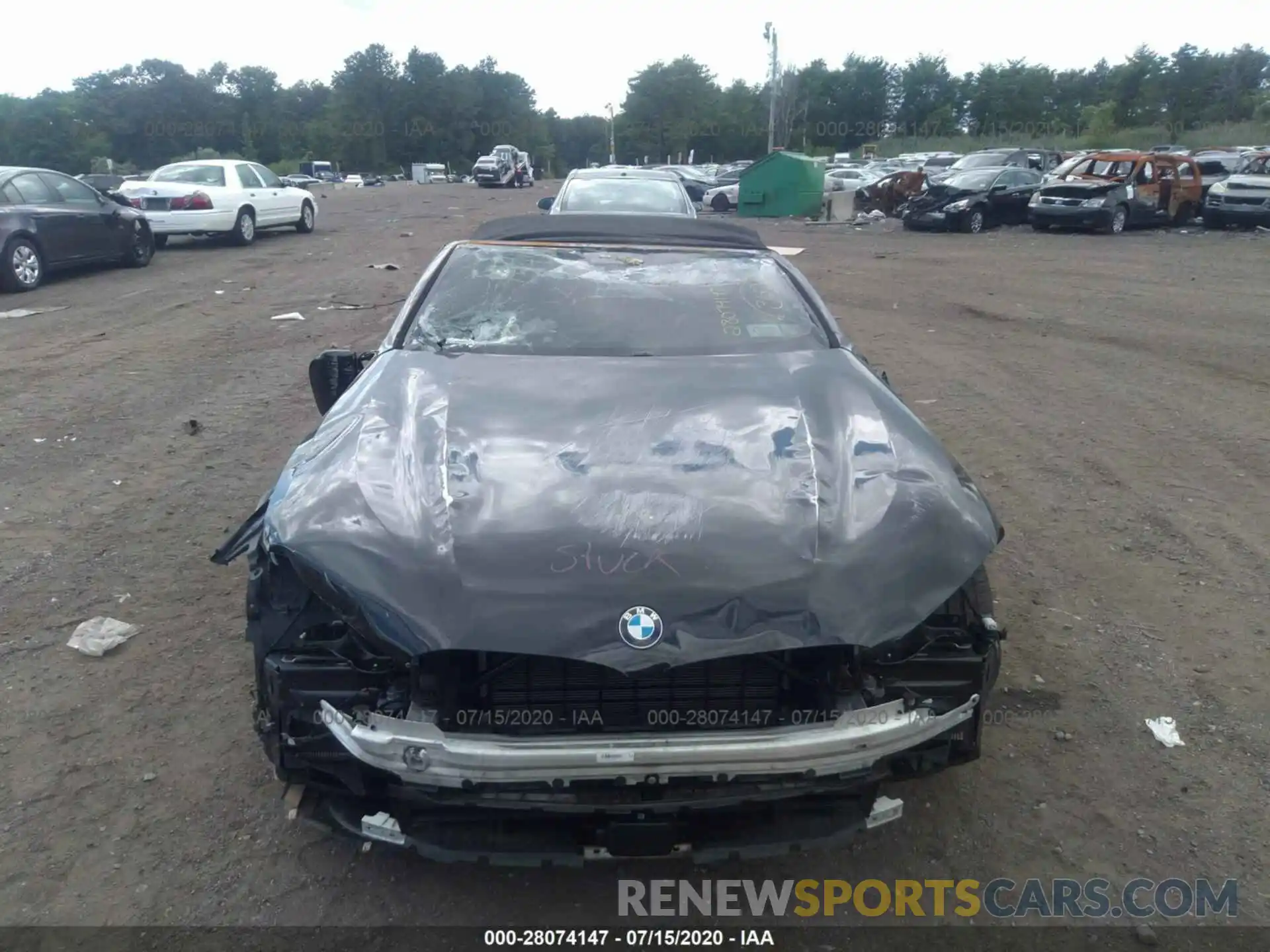 6 Photograph of a damaged car WBAFY4C50KBX29377 BMW 8 SERIES 2019