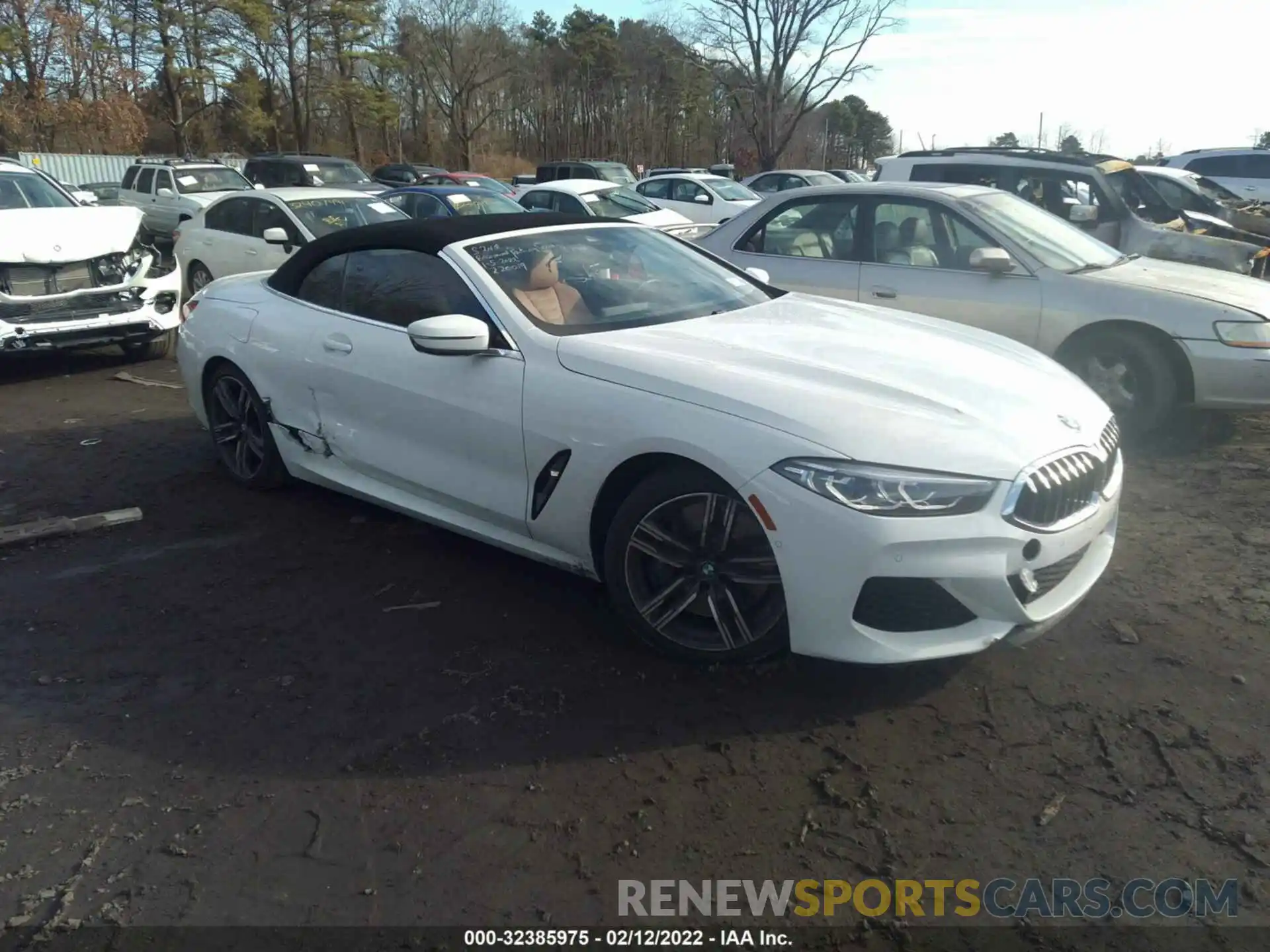 1 Photograph of a damaged car WBAFY4C50KBX38919 BMW 8 SERIES 2019