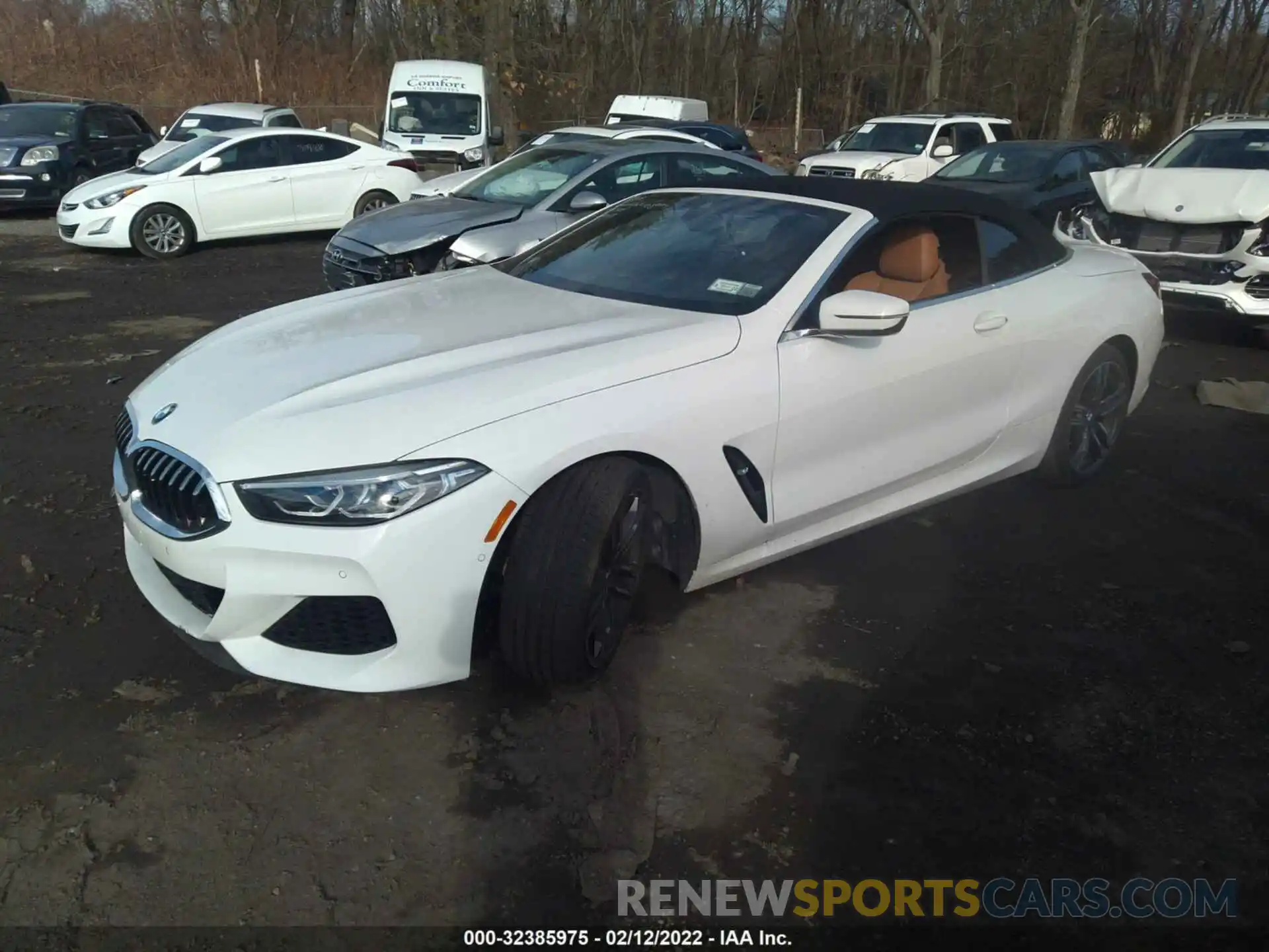 2 Photograph of a damaged car WBAFY4C50KBX38919 BMW 8 SERIES 2019