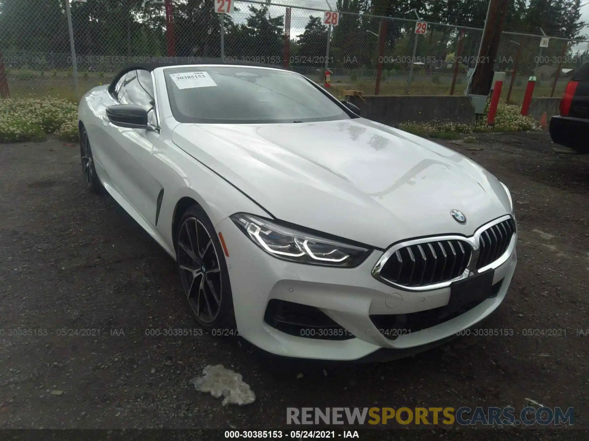 1 Photograph of a damaged car WBAFY4C53KBX39062 BMW 8 SERIES 2019