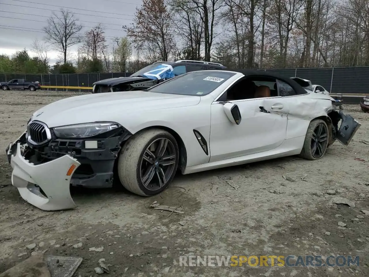 1 Photograph of a damaged car WBAFY4C57KBX29392 BMW 8 SERIES 2019