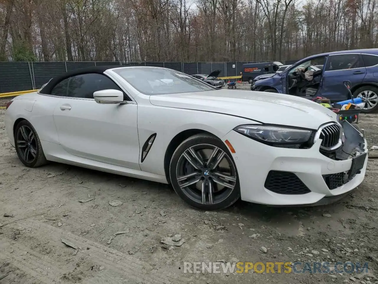 4 Photograph of a damaged car WBAFY4C57KBX29392 BMW 8 SERIES 2019