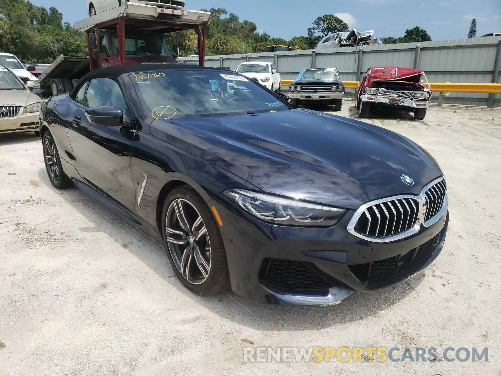 1 Photograph of a damaged car WBADZ4C03LCE07534 BMW 8 SERIES 2020