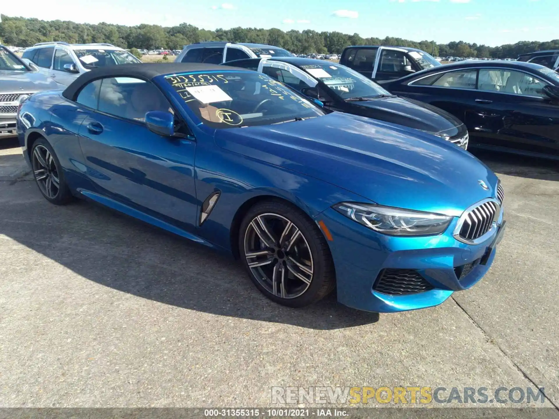 1 Photograph of a damaged car WBADZ4C0XLCE52583 BMW 8 SERIES 2020