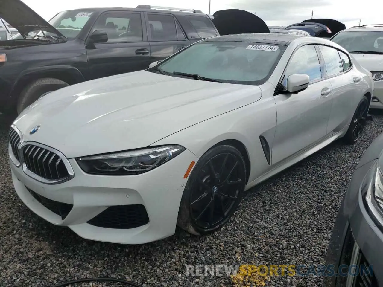 1 Photograph of a damaged car WBAGV2C03LCD46828 BMW 8 SERIES 2020