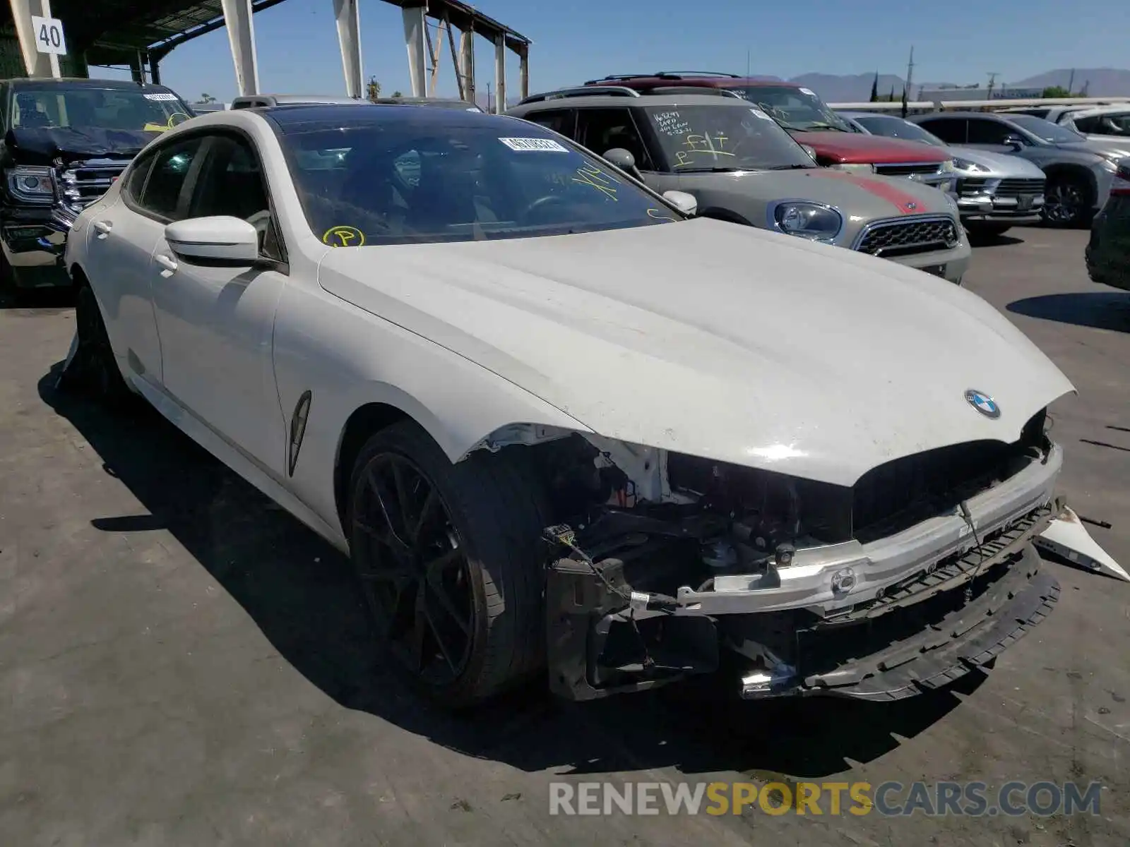 1 Photograph of a damaged car WBAGV2C05LCD95271 BMW 8 SERIES 2020