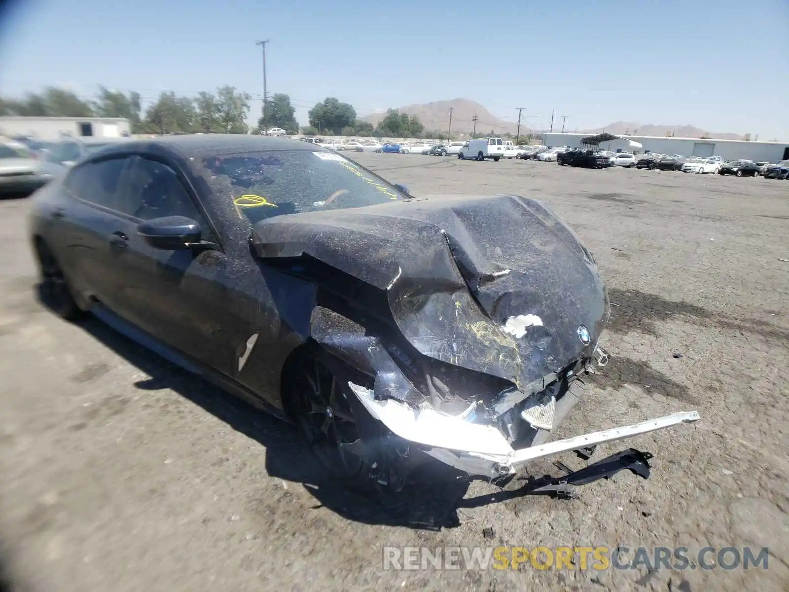 1 Photograph of a damaged car WBAGV2C08LCE21653 BMW 8 SERIES 2020