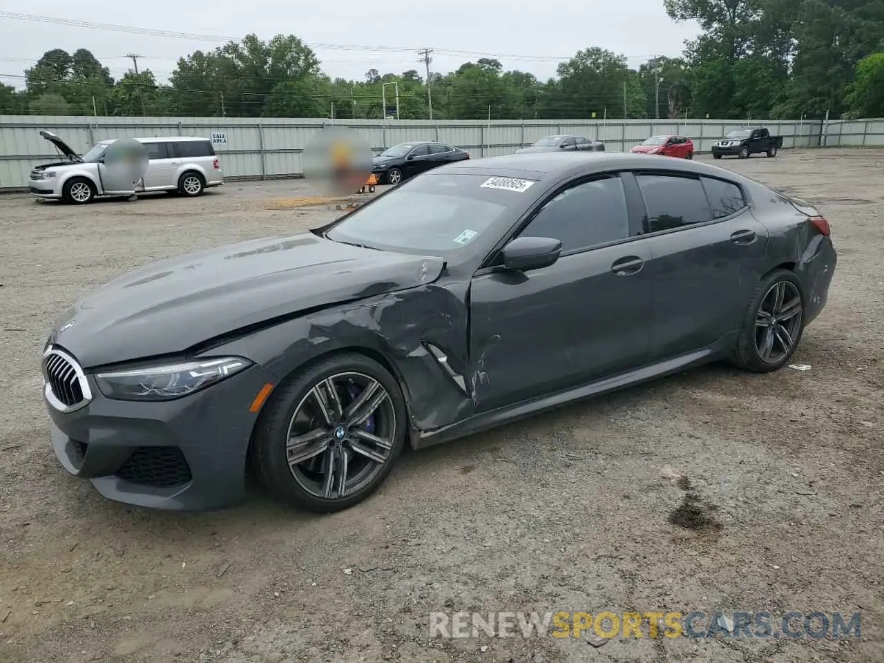 1 Photograph of a damaged car WBAGV4C02LCD56150 BMW 8 SERIES 2020