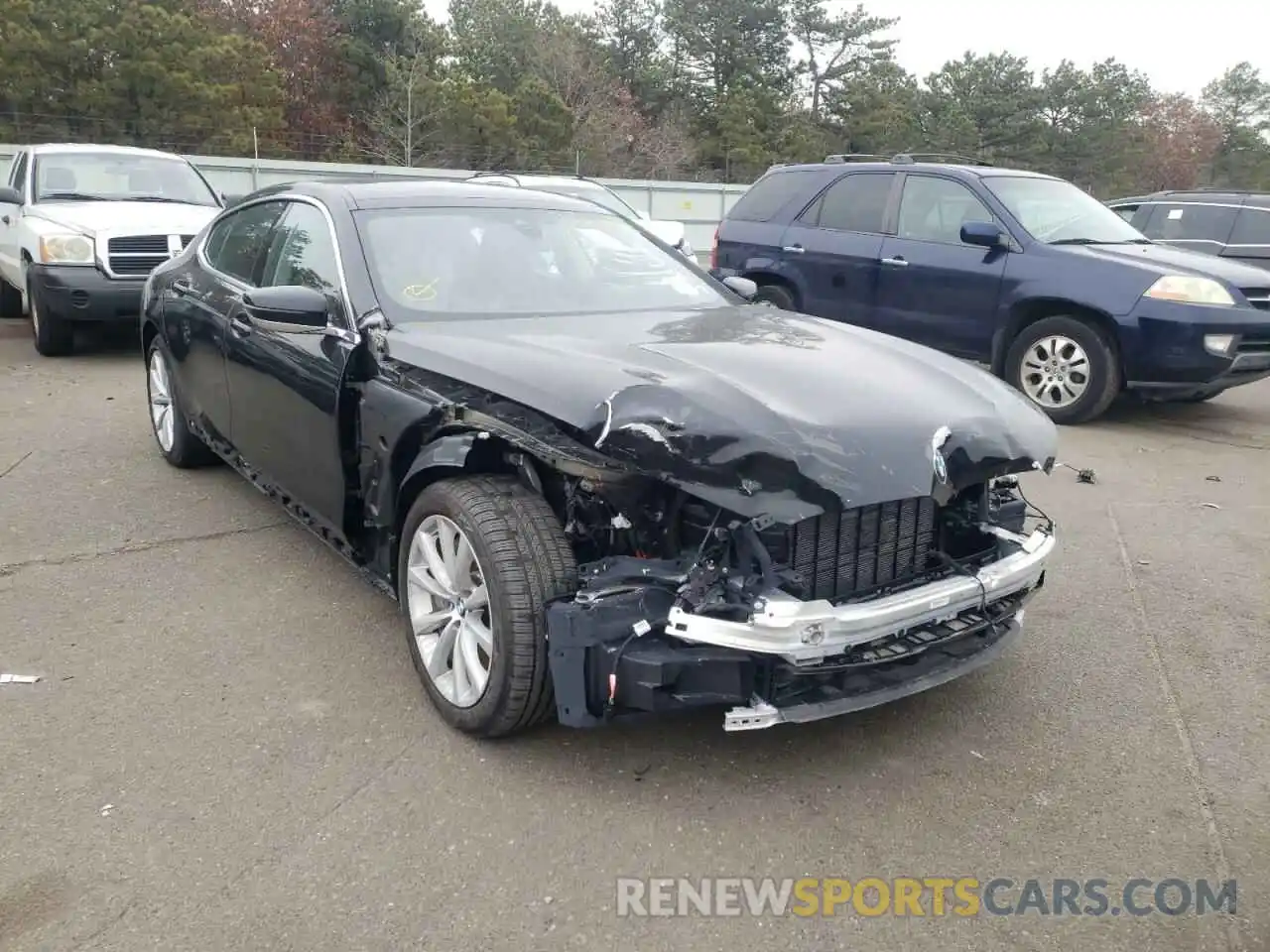 1 Photograph of a damaged car WBAGV4C02LCD68279 BMW 8 SERIES 2020