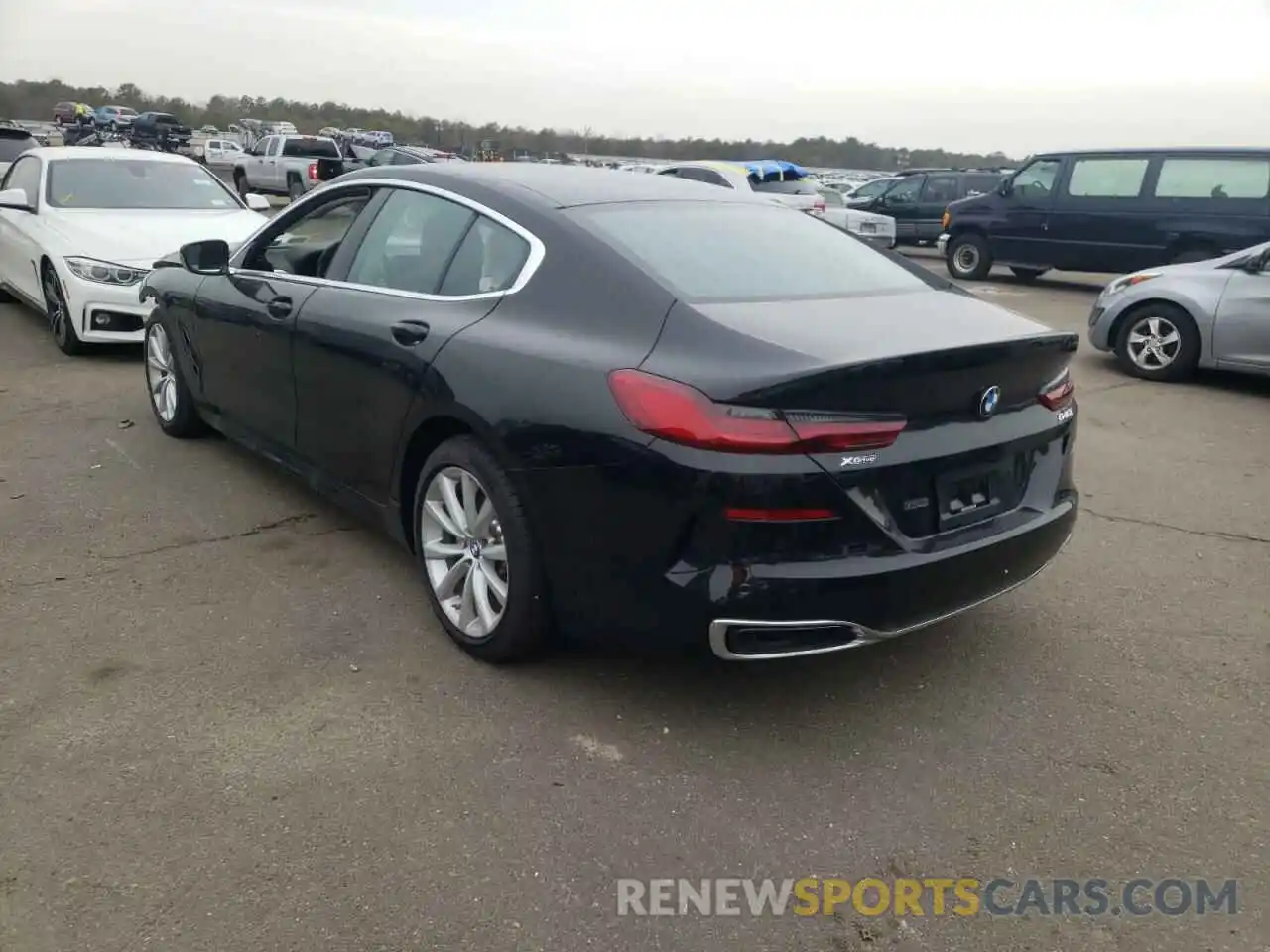 3 Photograph of a damaged car WBAGV4C02LCD68279 BMW 8 SERIES 2020