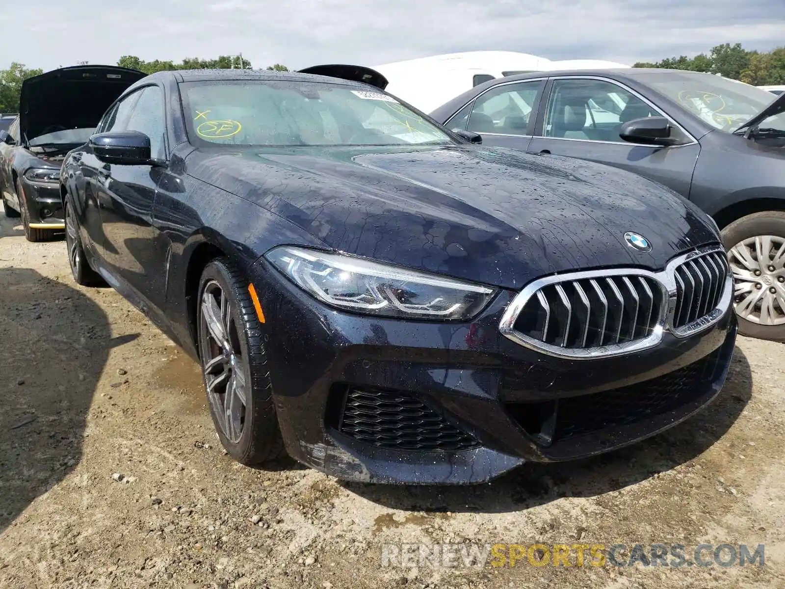 1 Photograph of a damaged car WBAGV4C09LCD61927 BMW 8 SERIES 2020