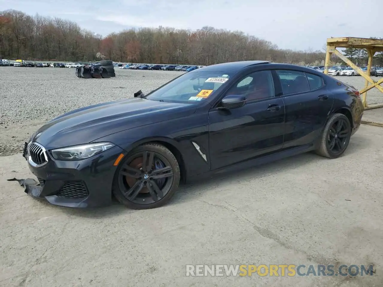 1 Photograph of a damaged car WBAGV4C0XLCD97822 BMW 8 SERIES 2020