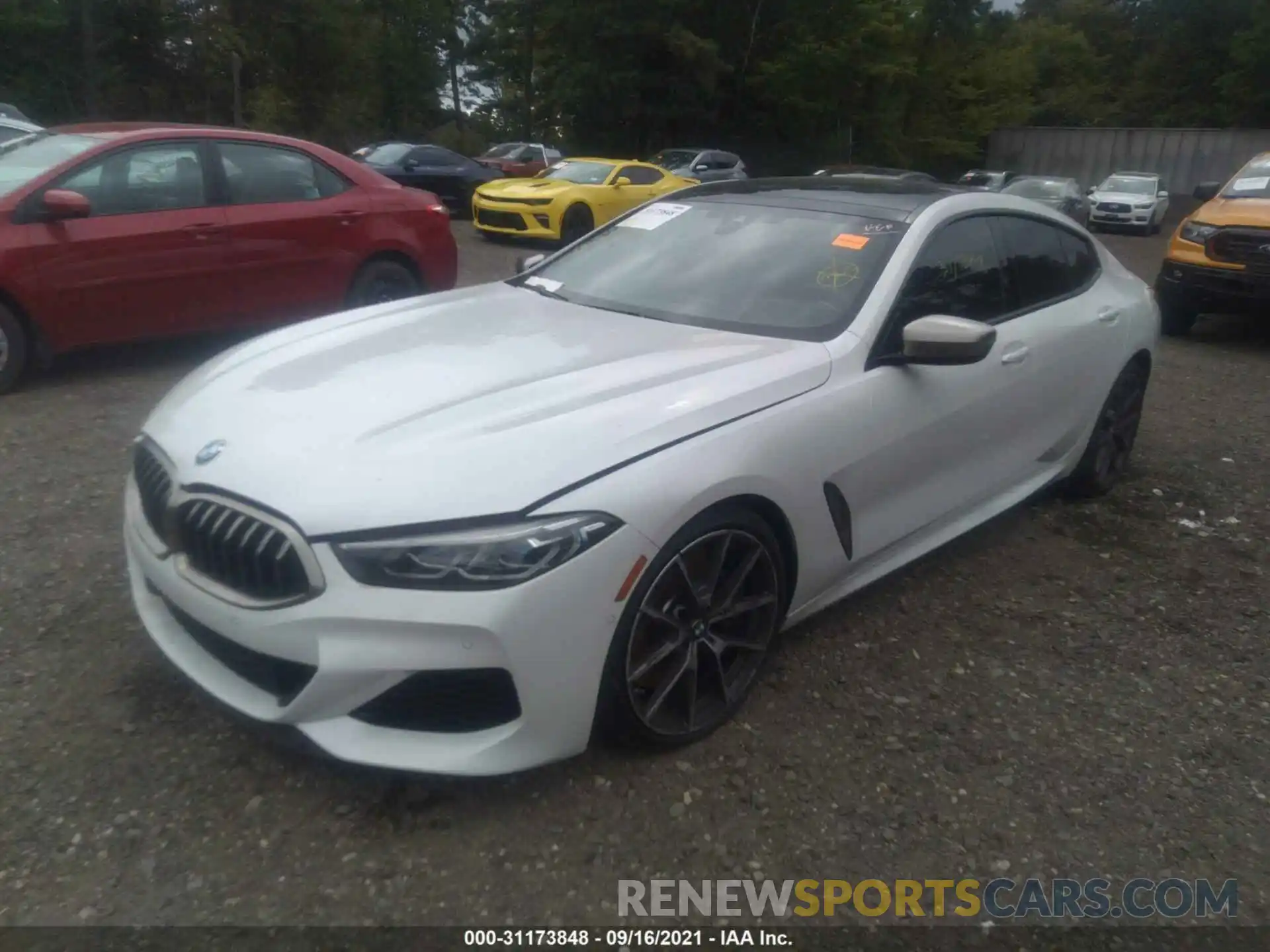 2 Photograph of a damaged car WBAGV8C0XLCD62768 BMW 8 SERIES 2020