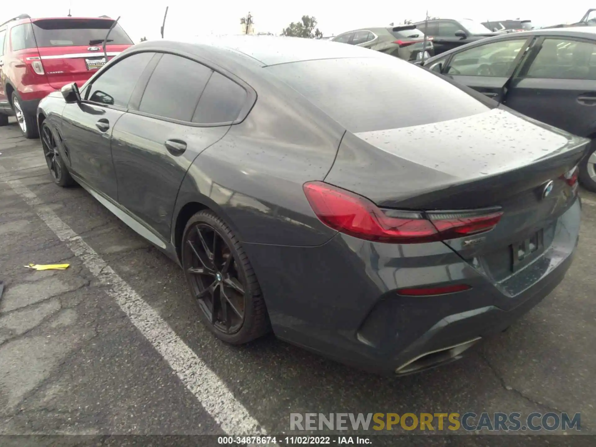 3 Photograph of a damaged car WBAGV8C0XLCE65009 BMW 8 SERIES 2020