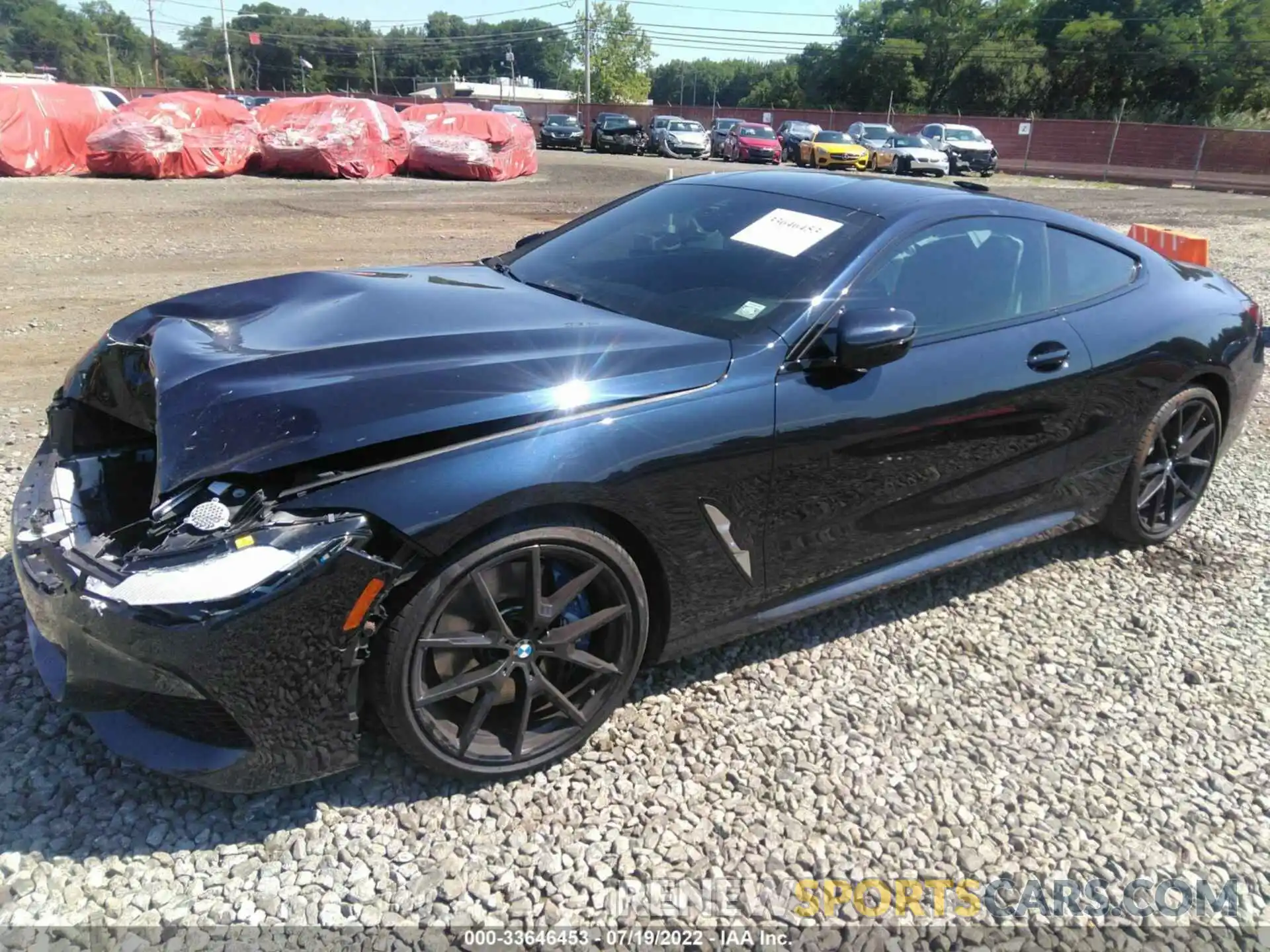 2 Photograph of a damaged car WBAAE4C06MCF42636 BMW 8 SERIES 2021