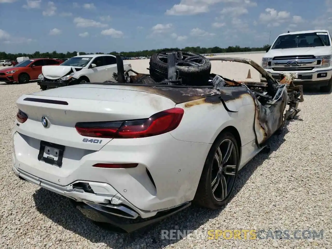 4 Photograph of a damaged car WBADZ4C05MCG10975 BMW 8 SERIES 2021