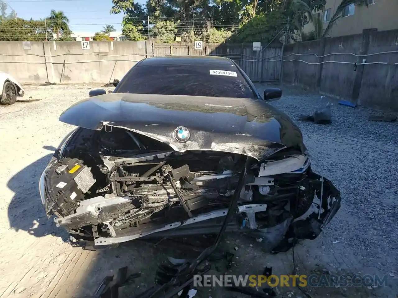 5 Photograph of a damaged car WBAGV4C0XMCG69044 BMW 8 SERIES 2021