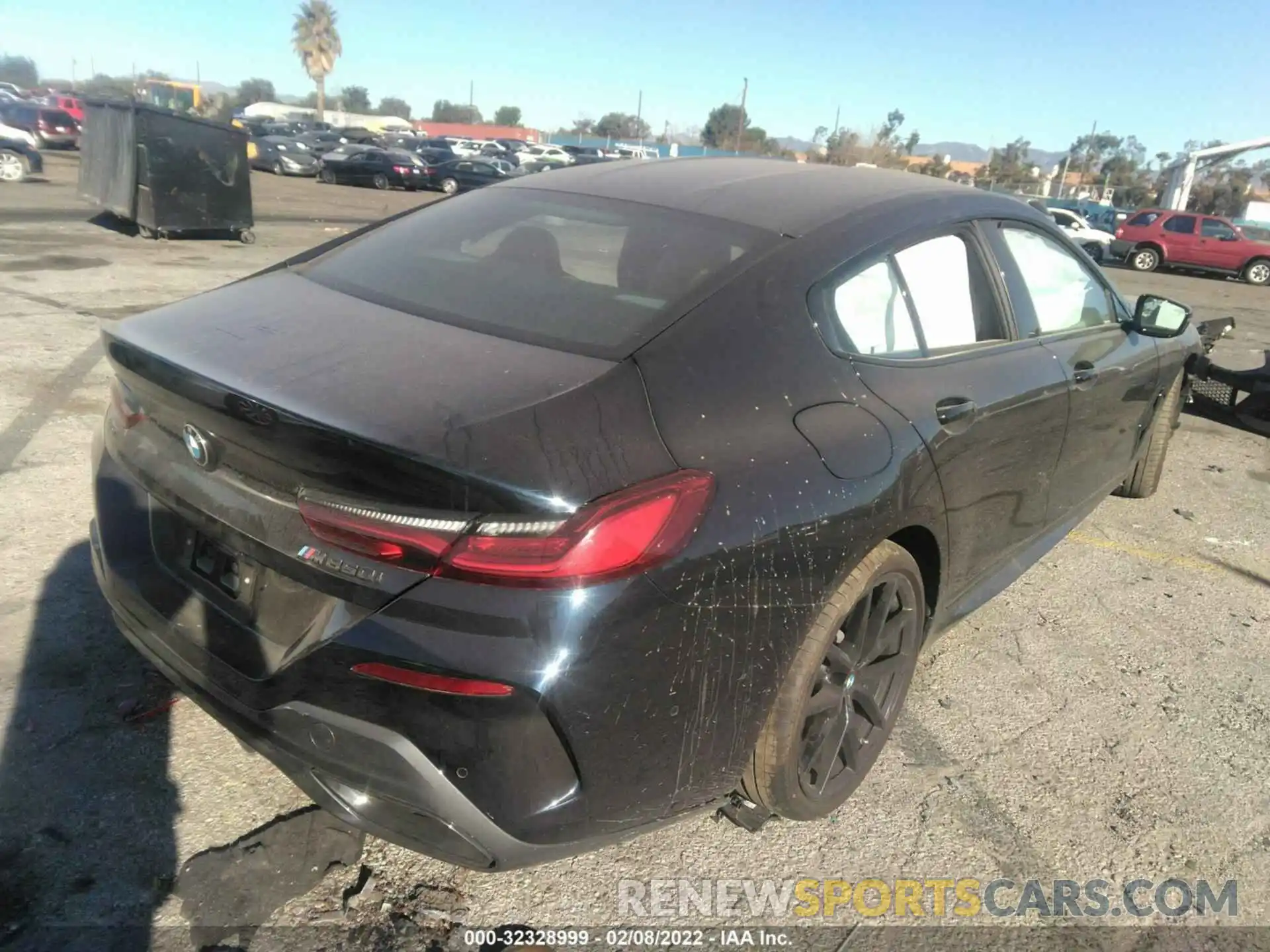 4 Photograph of a damaged car WBAGV8C01MCF60527 BMW 8 SERIES 2021