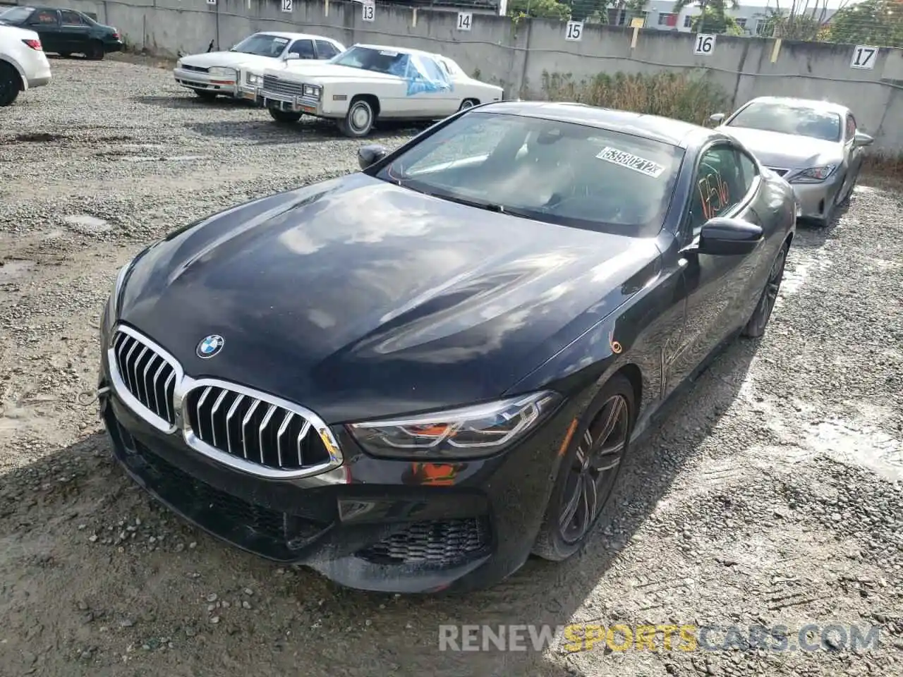 9 Photograph of a damaged car WBAAE2C01NCH15310 BMW 8 SERIES 2022