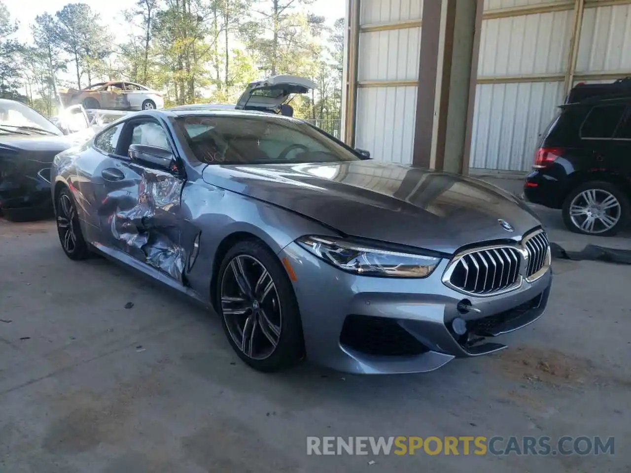 1 Photograph of a damaged car WBAAE2C05NCJ21042 BMW 8 SERIES 2022