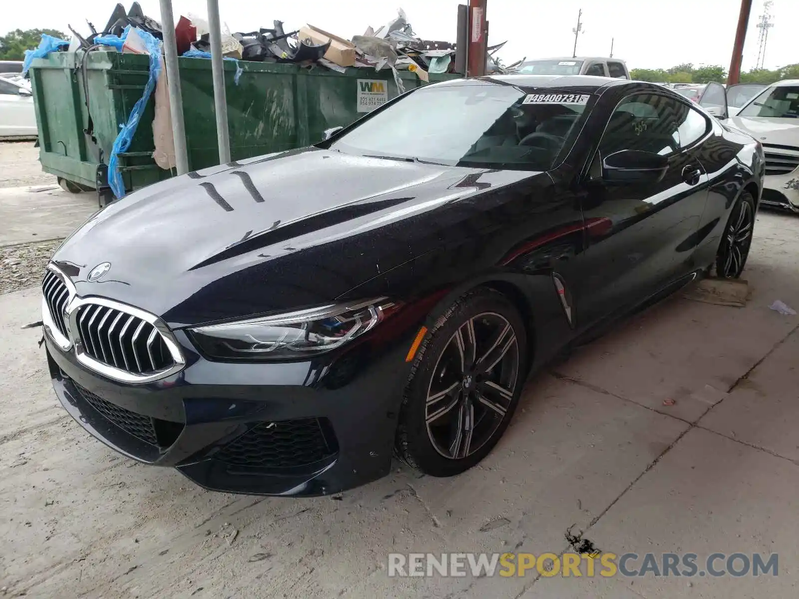 2 Photograph of a damaged car WBAAE2C08NCH18513 BMW 8 SERIES 2022